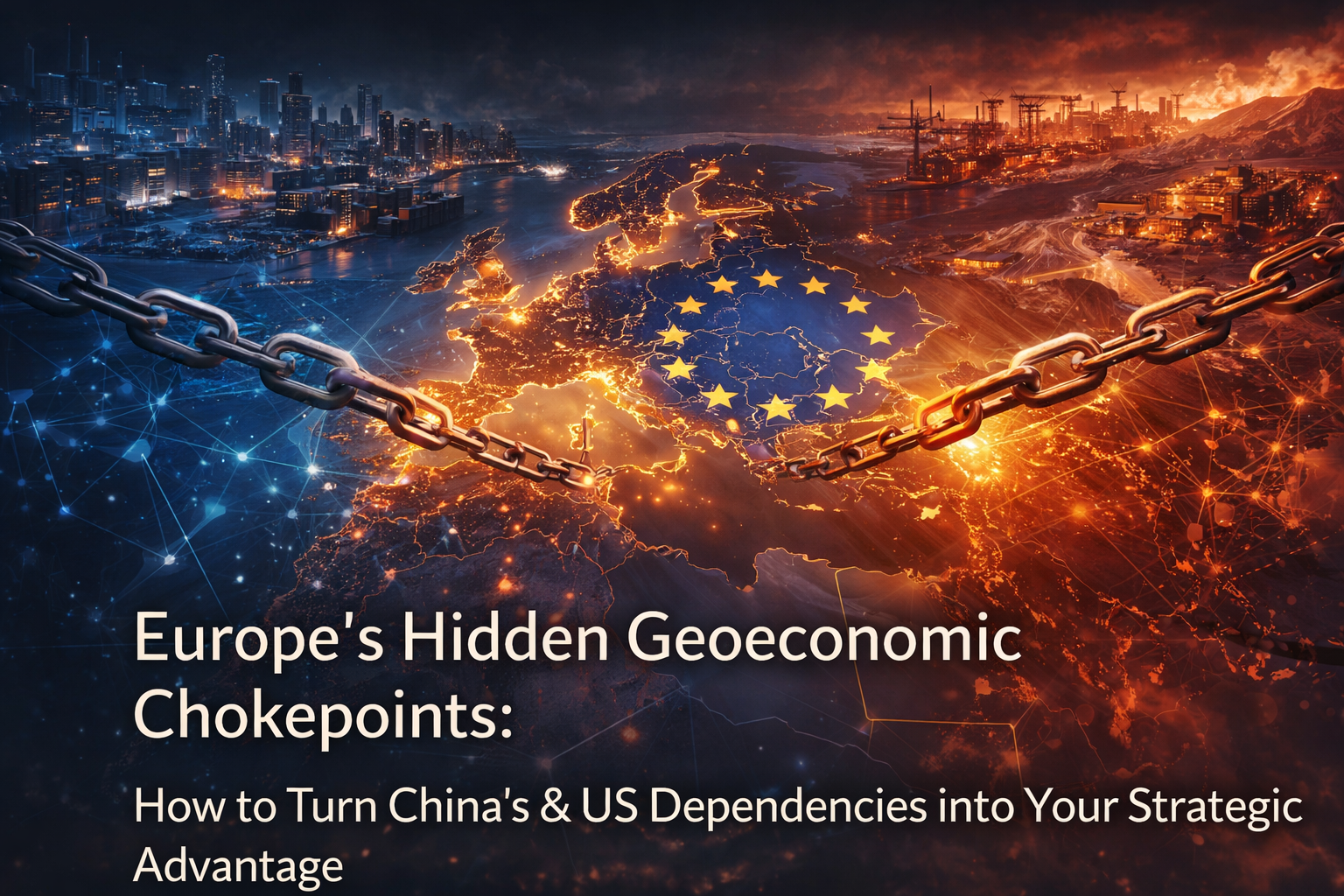 Europe’s Hidden Geoeconomic Chokepoints:How to Turn China’s &amp; US Dependencies into Your Strategic Advantage