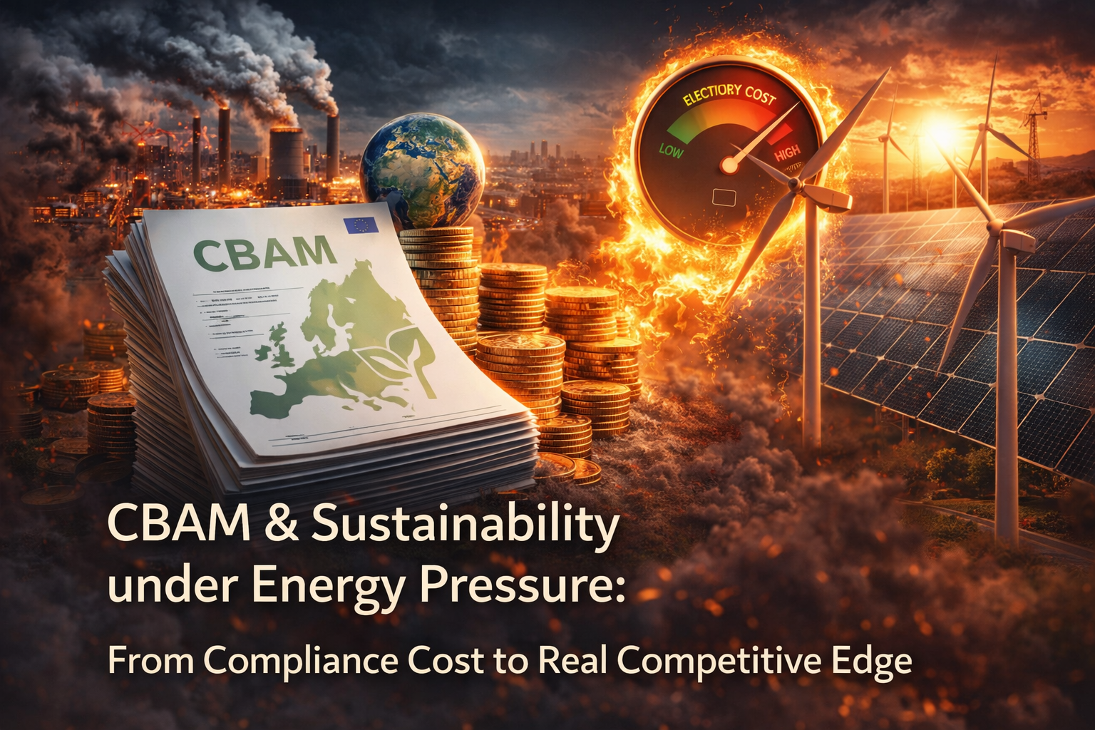 CBAM &amp; Sustainability under Energy Pressure: From Compliance Cost to Real Competitive Edge