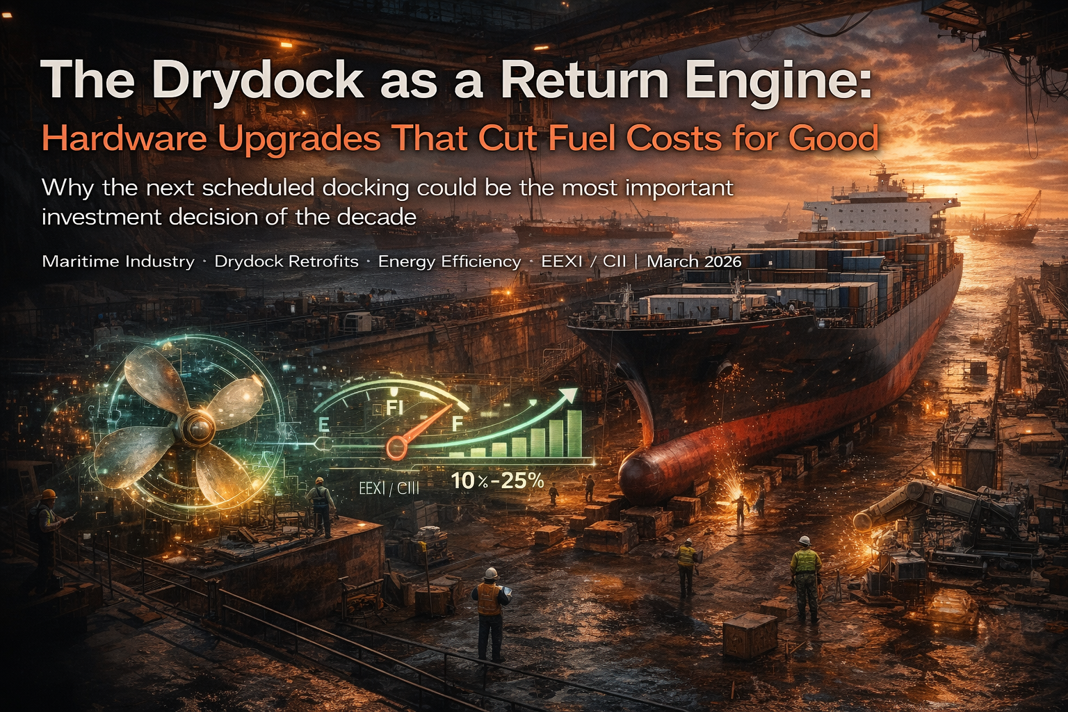The Drydock as a Return Engine: Hardware Upgrades That Cut Fuel Costs for Good