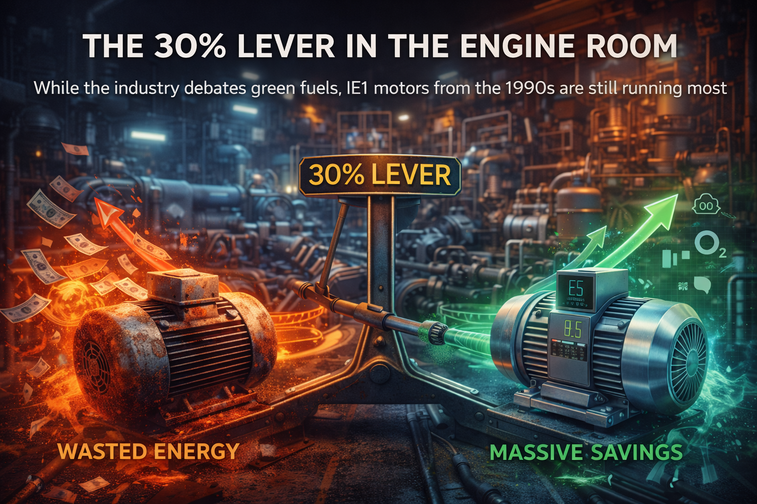 The 30% Lever in the Engine Room: Why Pump Efficiency Is the Overlooked Compliance Asset