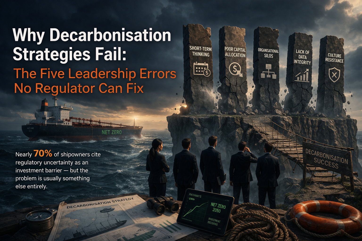 Why Decarbonisation Strategies Fail: The Five Leadership Errors No Regulator Can Fix