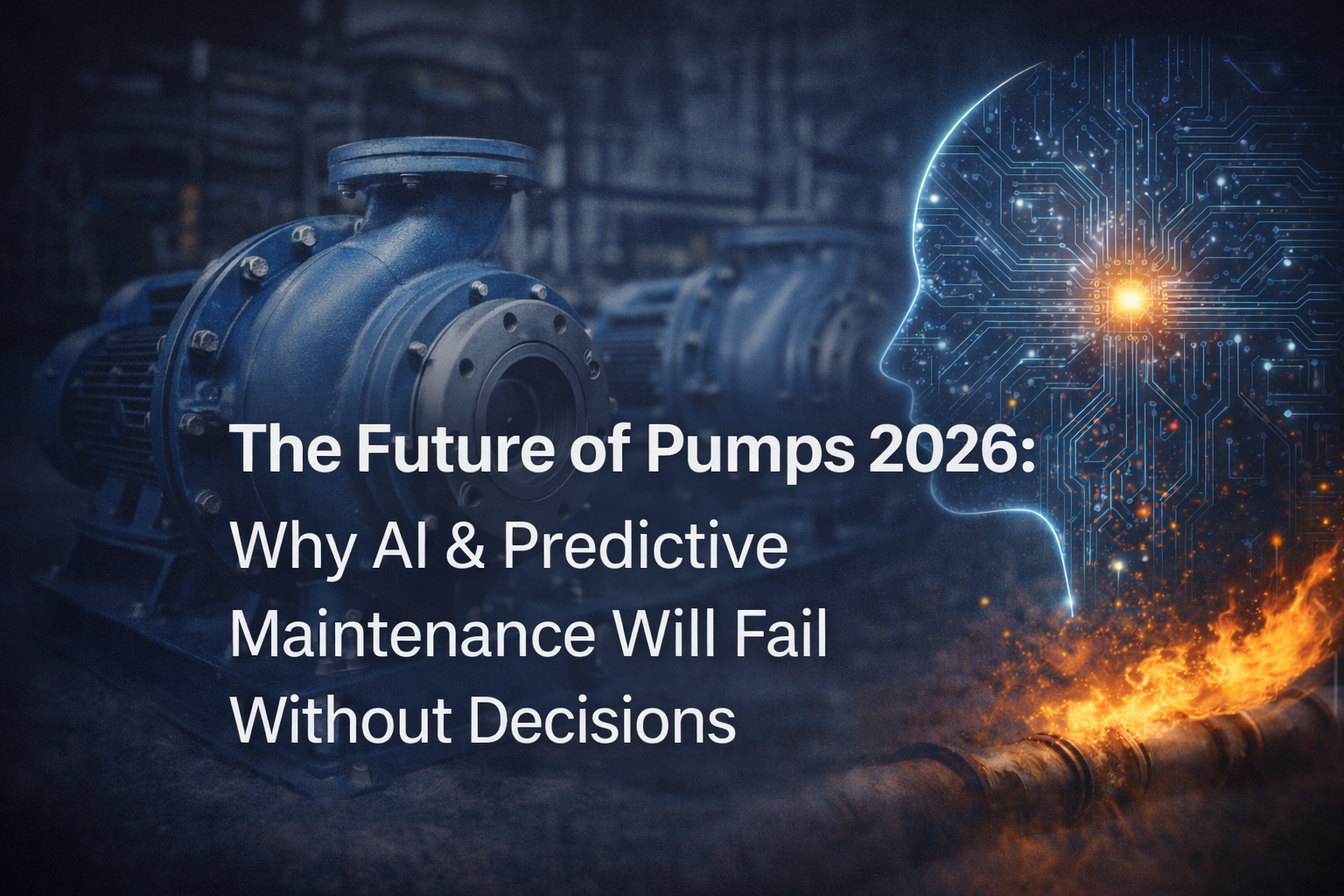 The Future of Pumps 2026: Why AI &amp; Predictive Maintenance Will Fail Without Decisions
