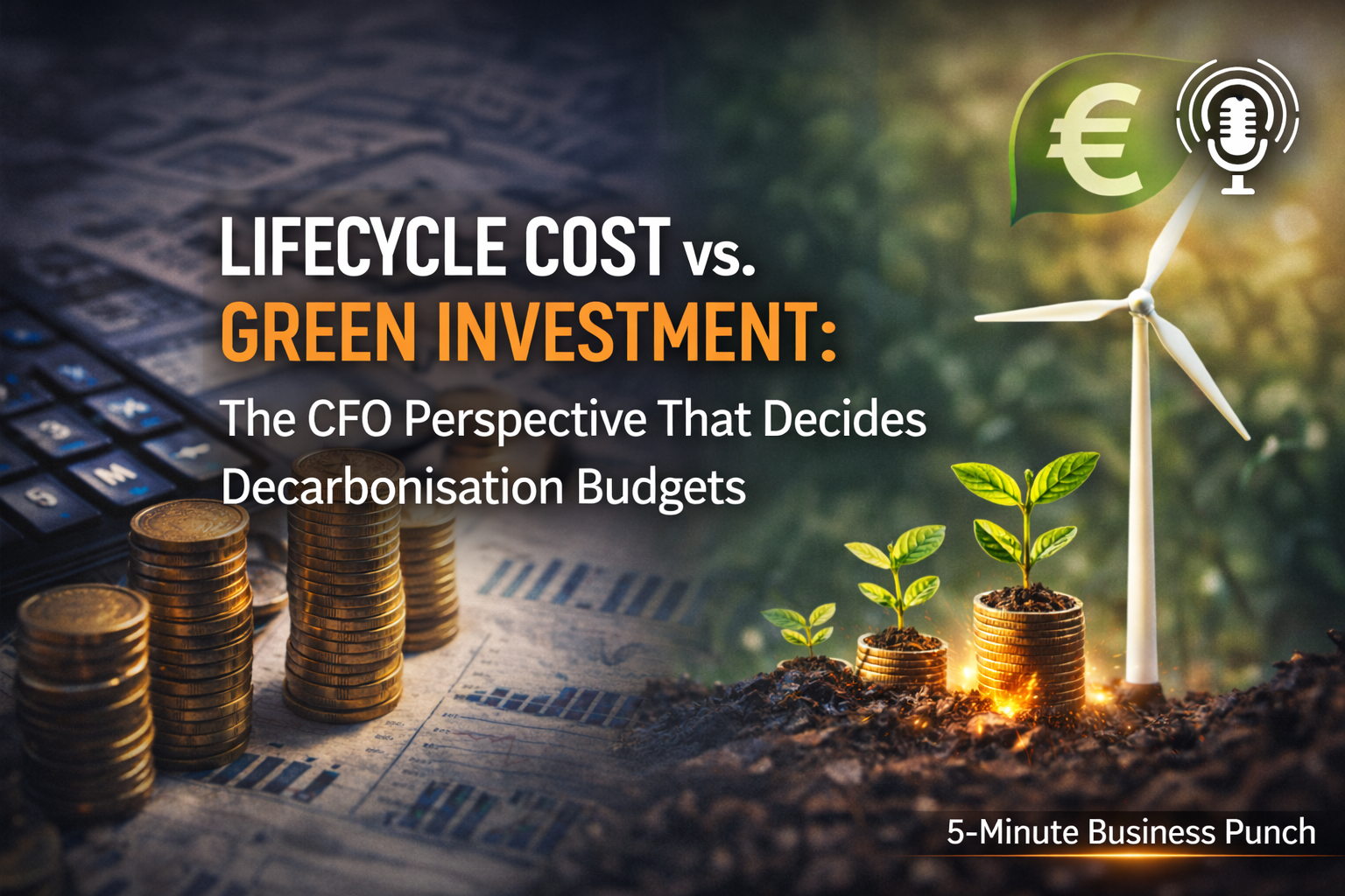 Lifecycle Cost vs. Green Investment: The CFO Perspective That Decides Decarbonisation Budgets