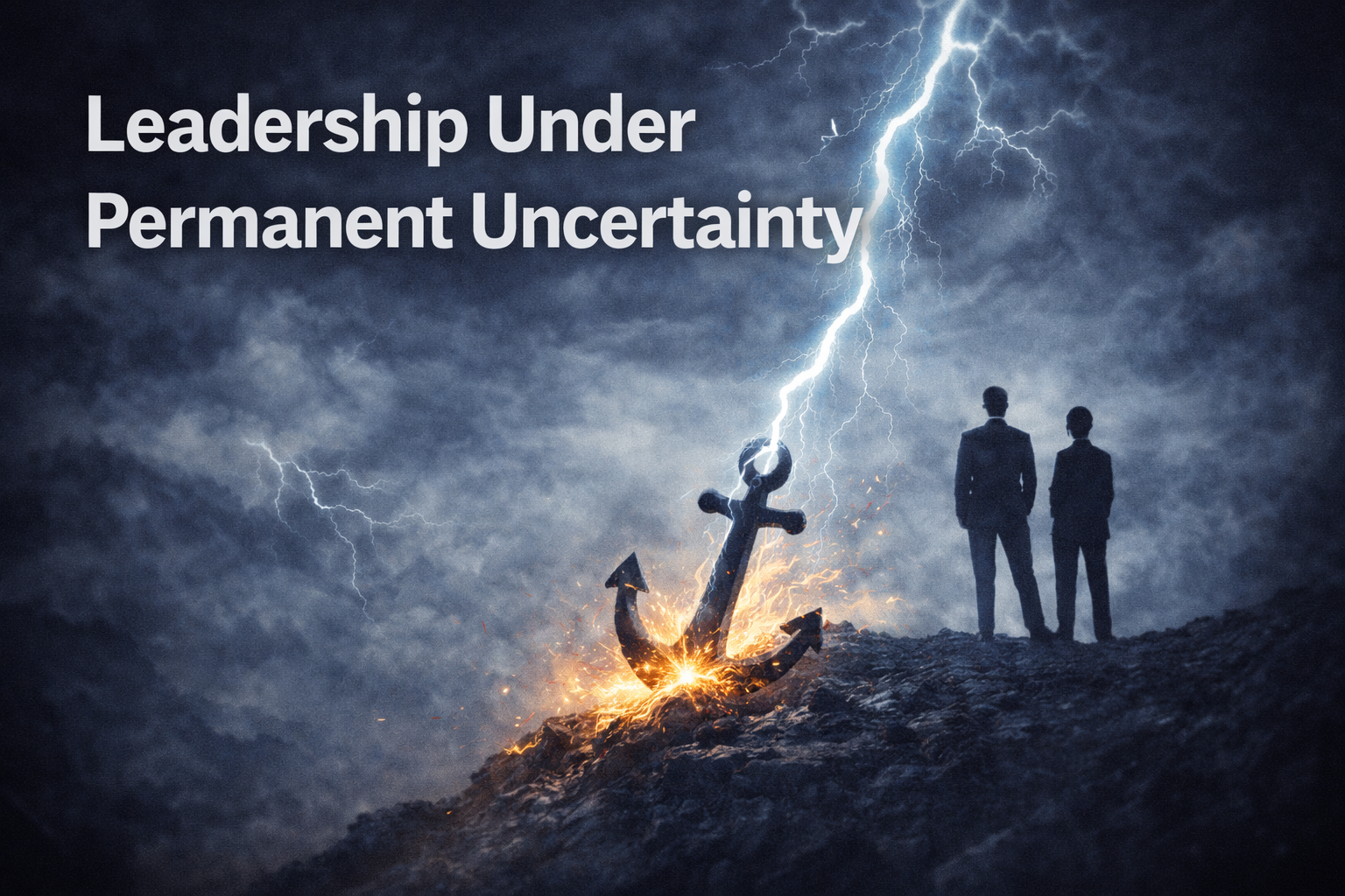 Leadership Under Permanent Uncertainty