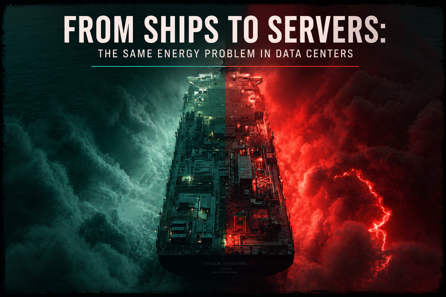 From Ships to Servers: The Same Energy Problem in Data Centers