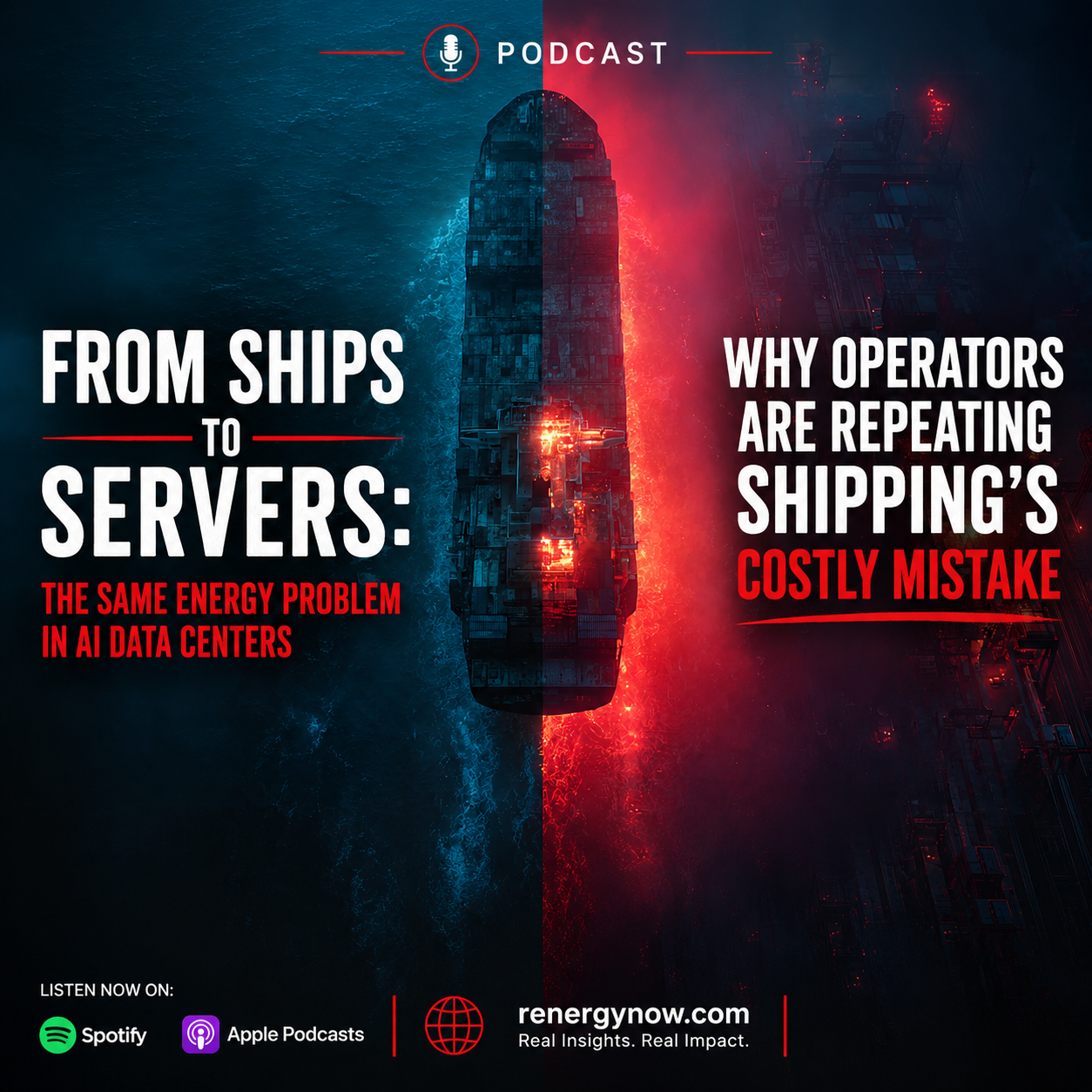 From Ships to Servers: The Same Energy Problem in AI Data Centers – Why Operators Are Repeating Shipping’s Costly Mistake