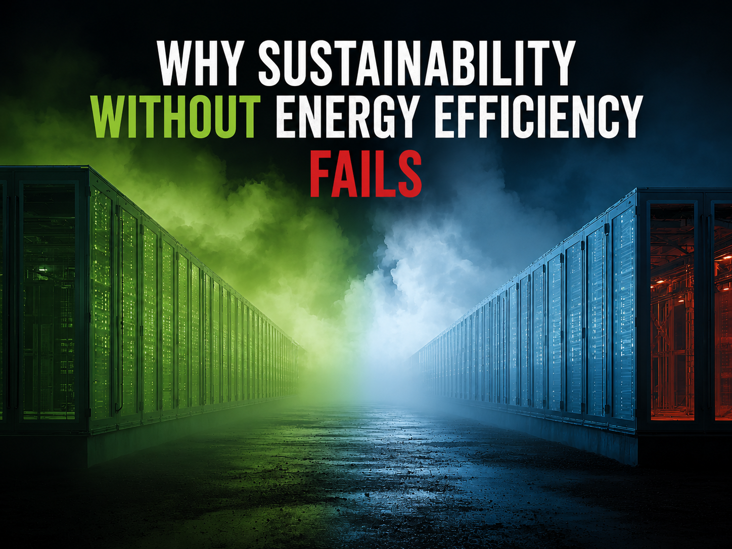 Why Sustainability Without Energy Efficiency Fails in Data Centers