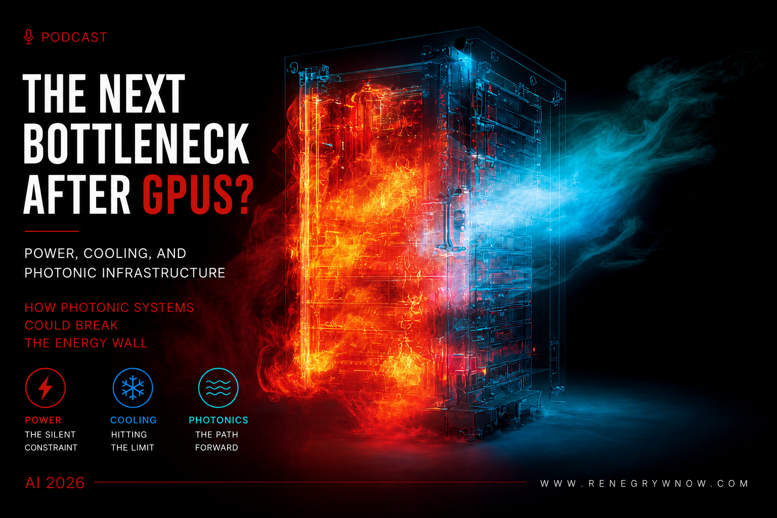 The Next Bottleneck After GPUs? Power, Cooling, and Photonic Infrastructure. How Photonic Systems Could Reshape AI Infrastructure and Break the Energy Wall