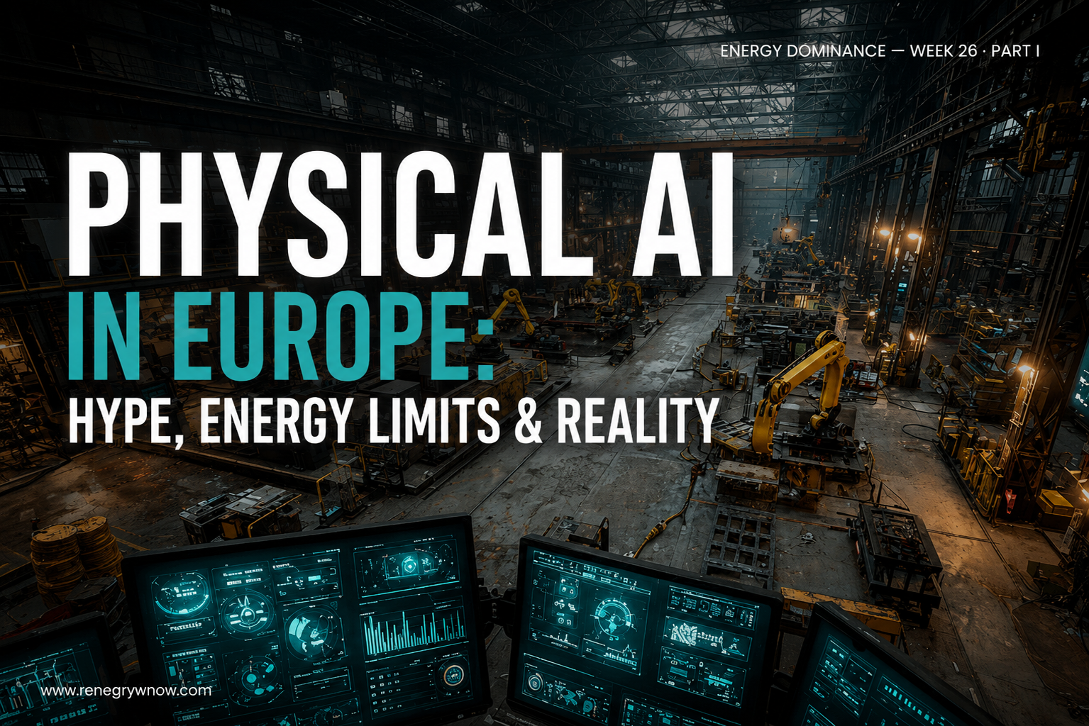 Physical AI in European Factories: Between Hype, Energy Constraints and Reality