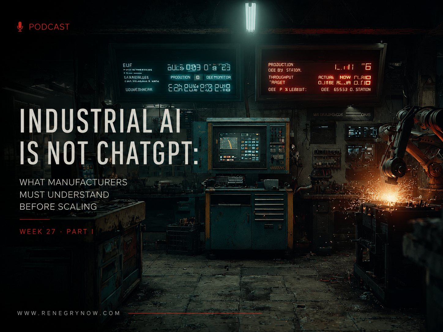Industrial AI Is Not ChatGPT: What Manufacturers Must Understand Before Scaling 