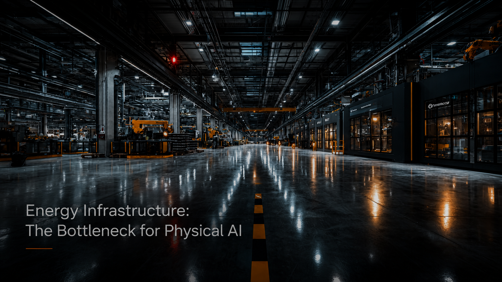 The Role of Energy Infrastructure in Scaling Physical AI