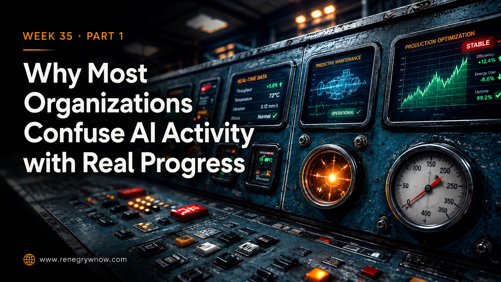 Why Most Organizations Confuse AI Activity with Real Progress