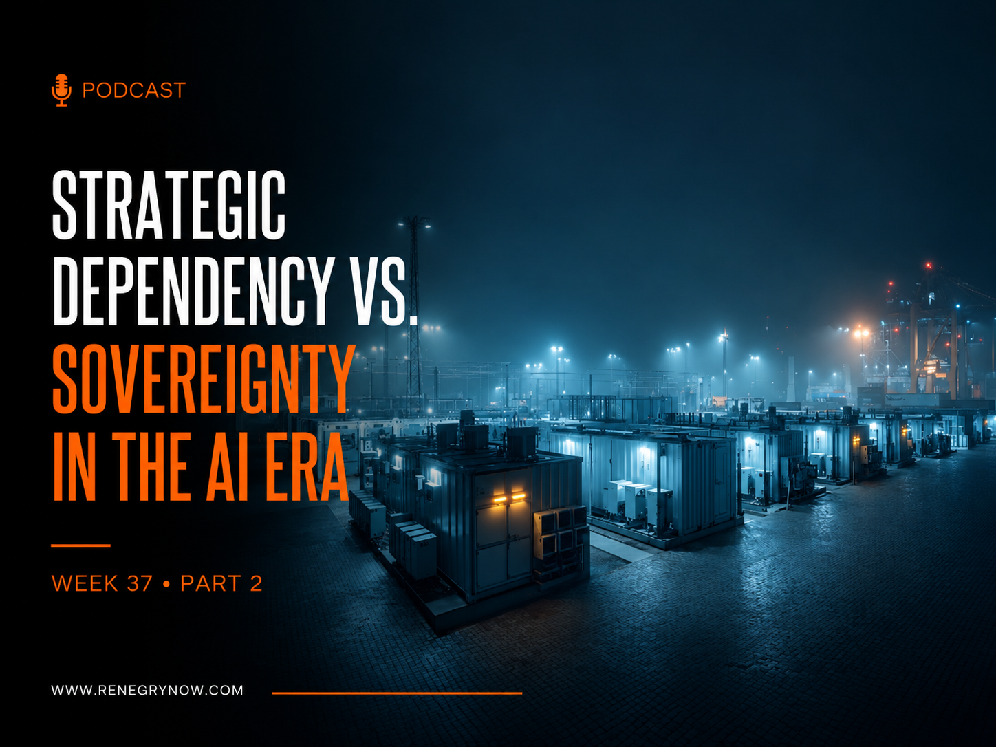 Sovereignty Used to Be a Government Word |  Now It's a Supply-Chain Word