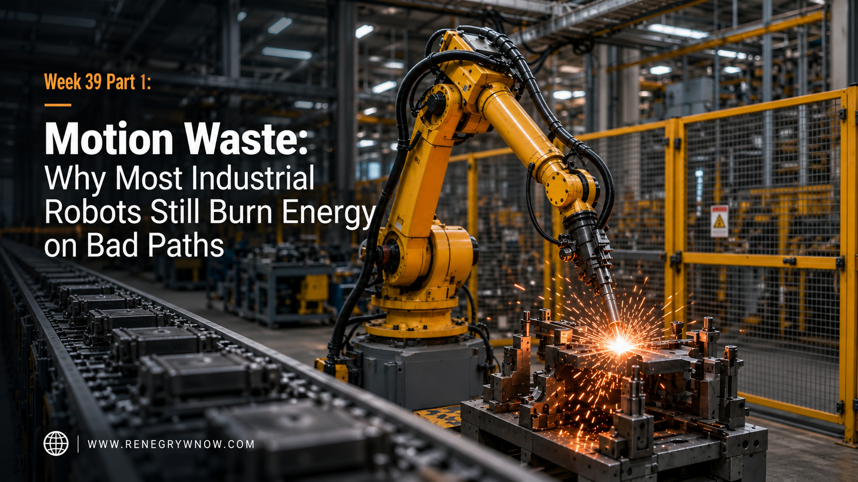 Motion Waste: Why Most Industrial Robots Still Burn Energy on Bad Paths