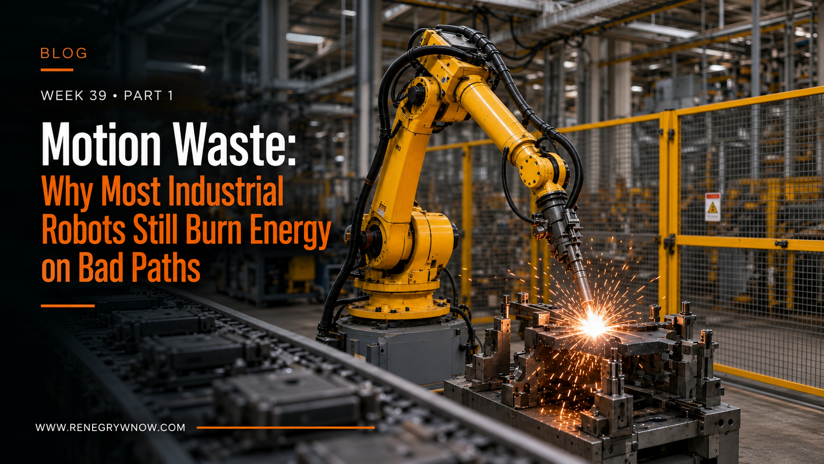 Motion Waste: Why Most Industrial Robots Still Burn Energy on Bad Paths