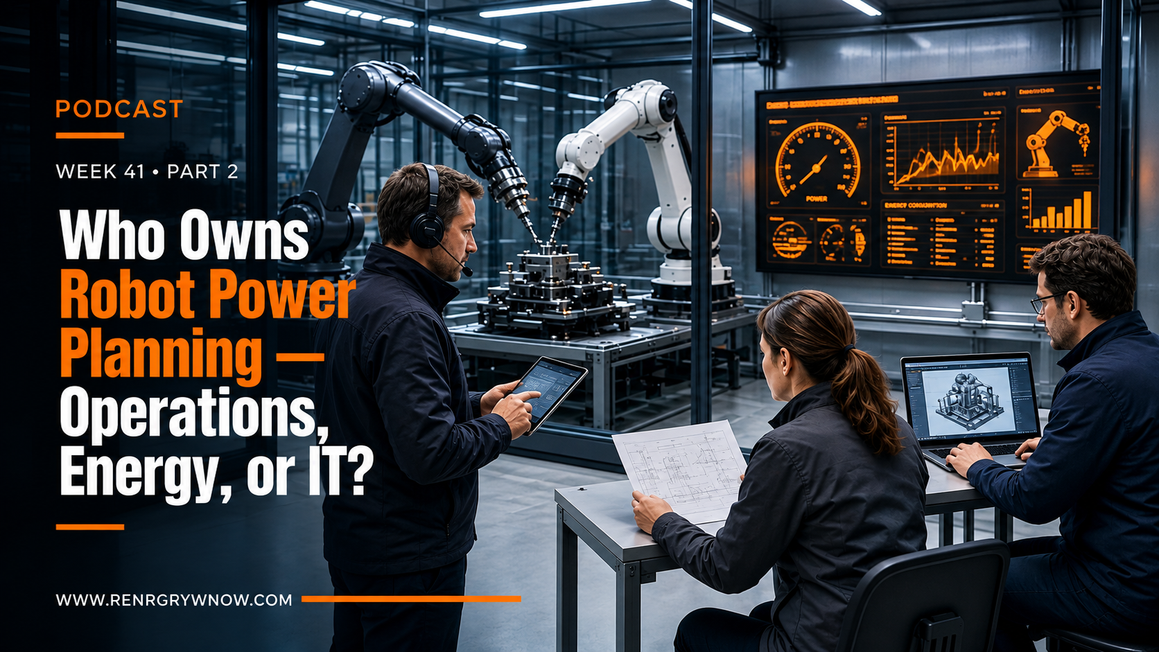 Who Owns Robot Power Planning — Operations, Energy, or IT?