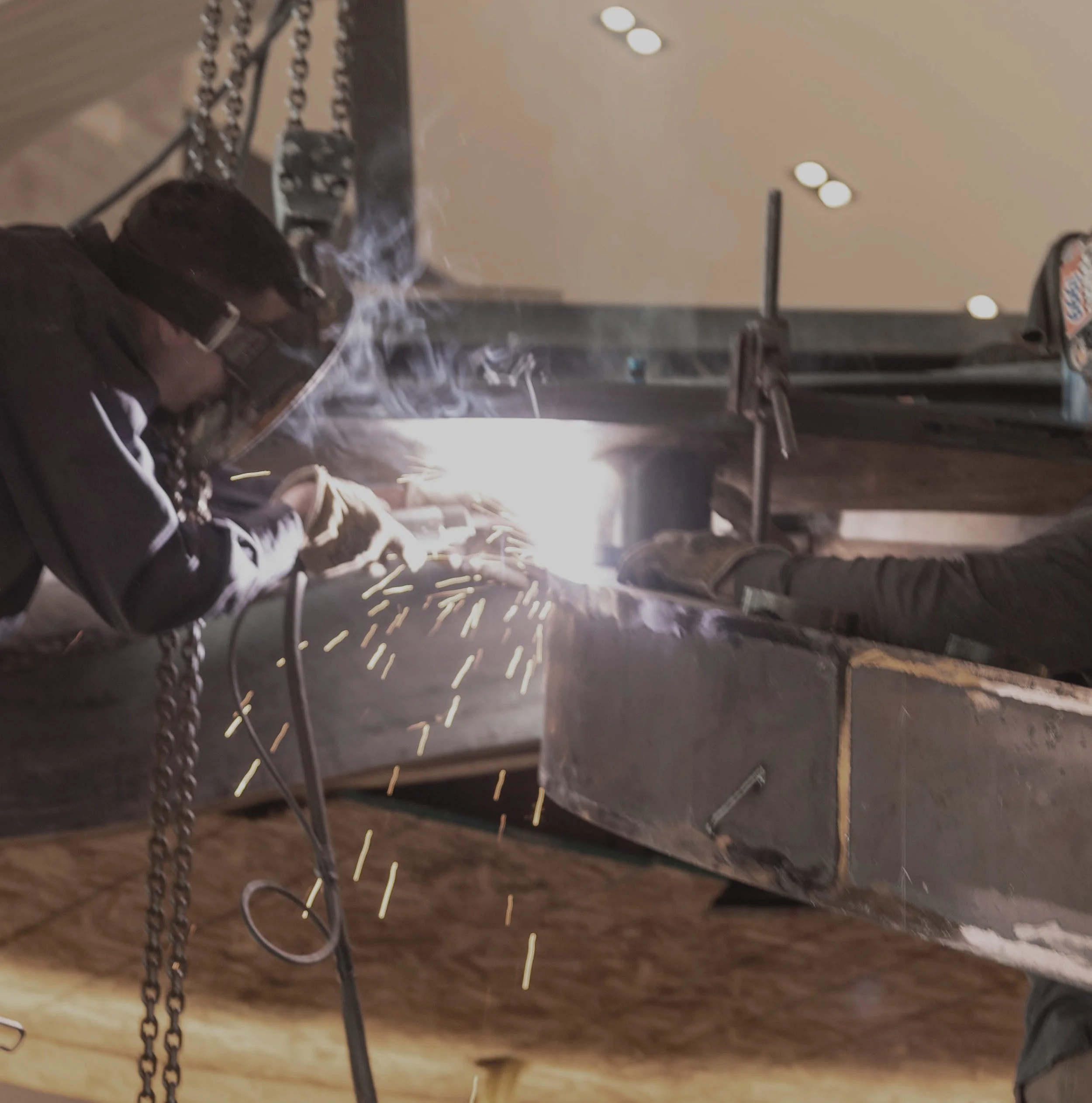 Steel welding fabrication