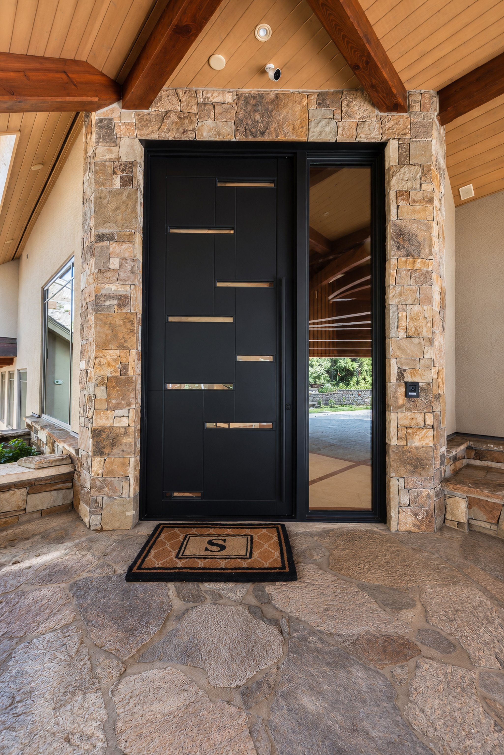Steel main entry door