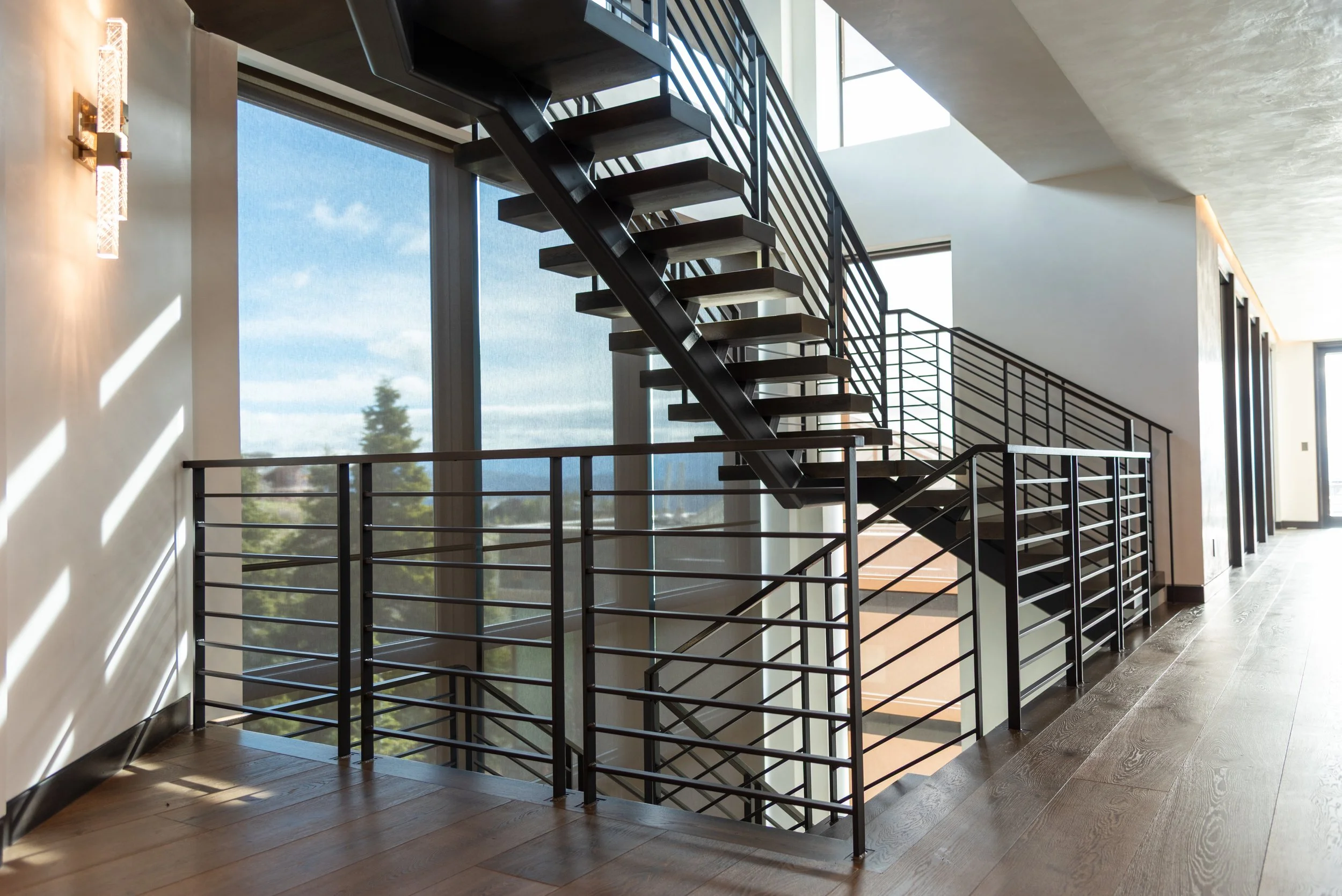 Secondary Stair Mountain Views