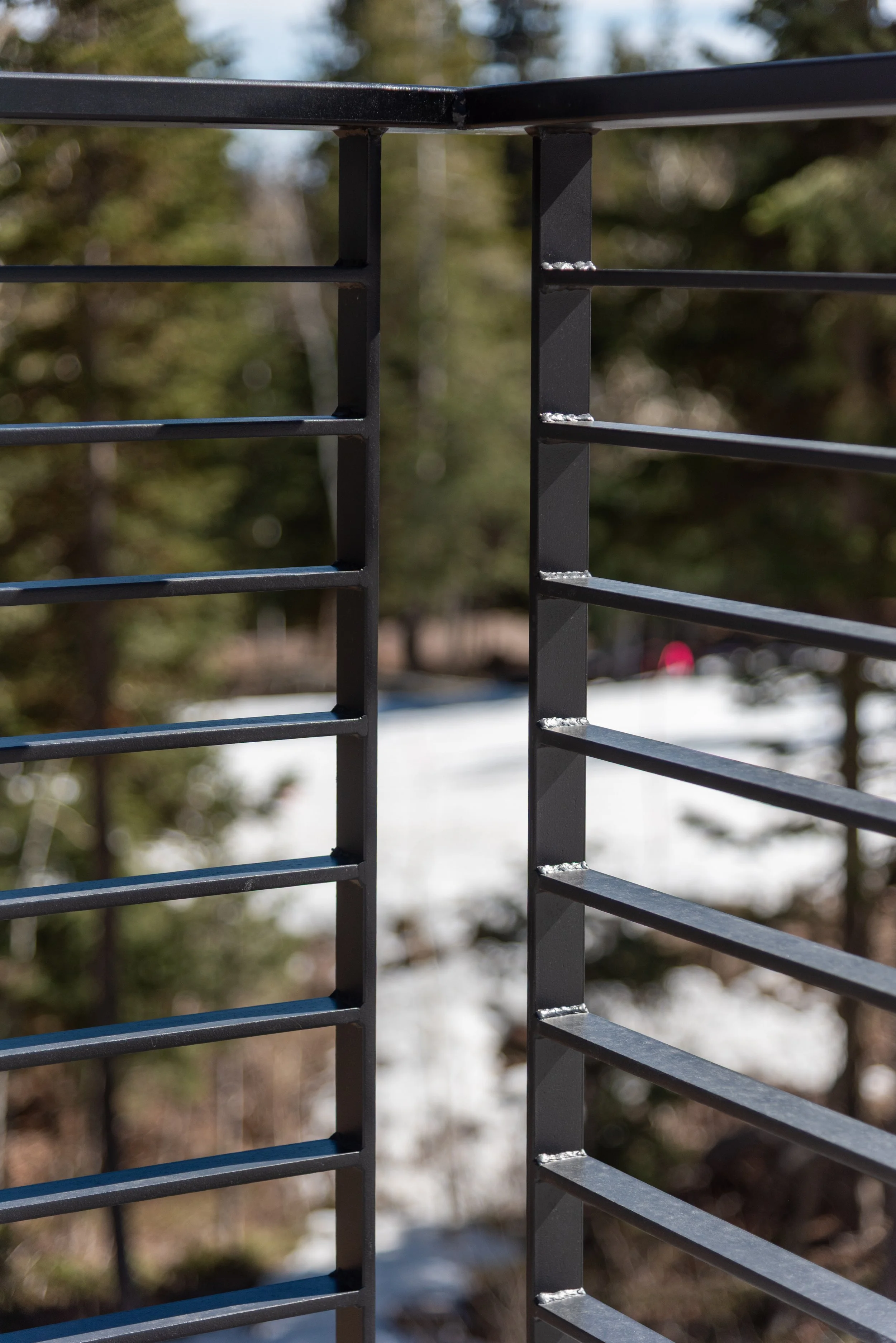 Exterior Steel Rail
