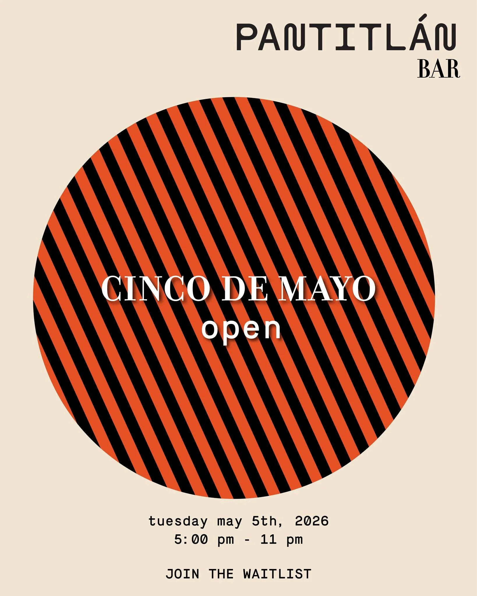 Cinco de Mayo, Pantitl&aacute;n style.
Tacos. Mezcal. Margaritas.
The whole night, in between flags.
Tuesday May 5th &mdash; doors at 5pm.
Pull up. Stay late.
#PantitlanBar #CincoDeMayo #VancouverMexican #EastVan #TacosAndMezcal #VancouverBars #Mexic