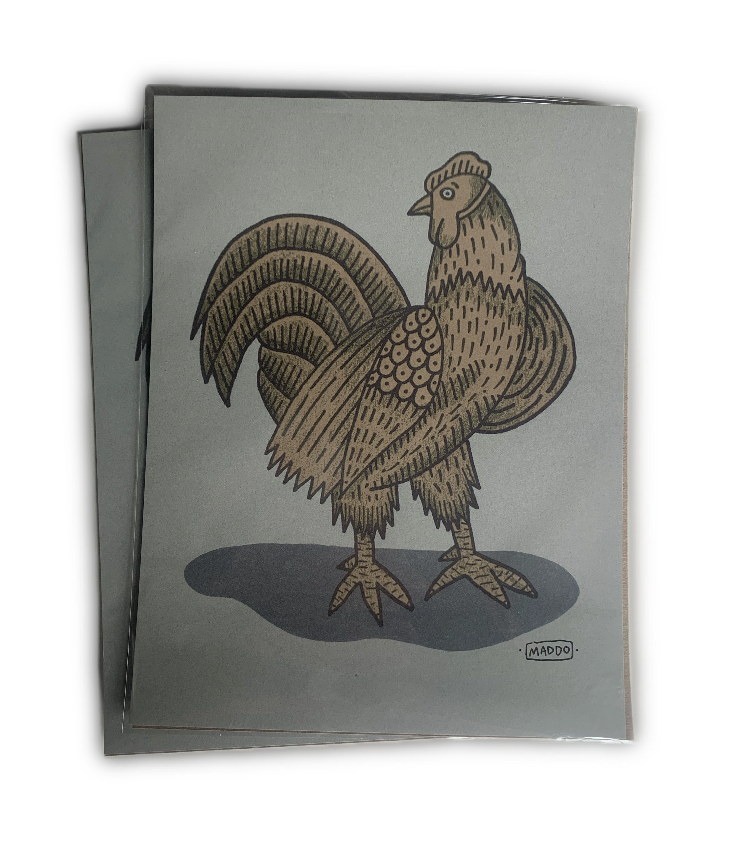 Rooster Print