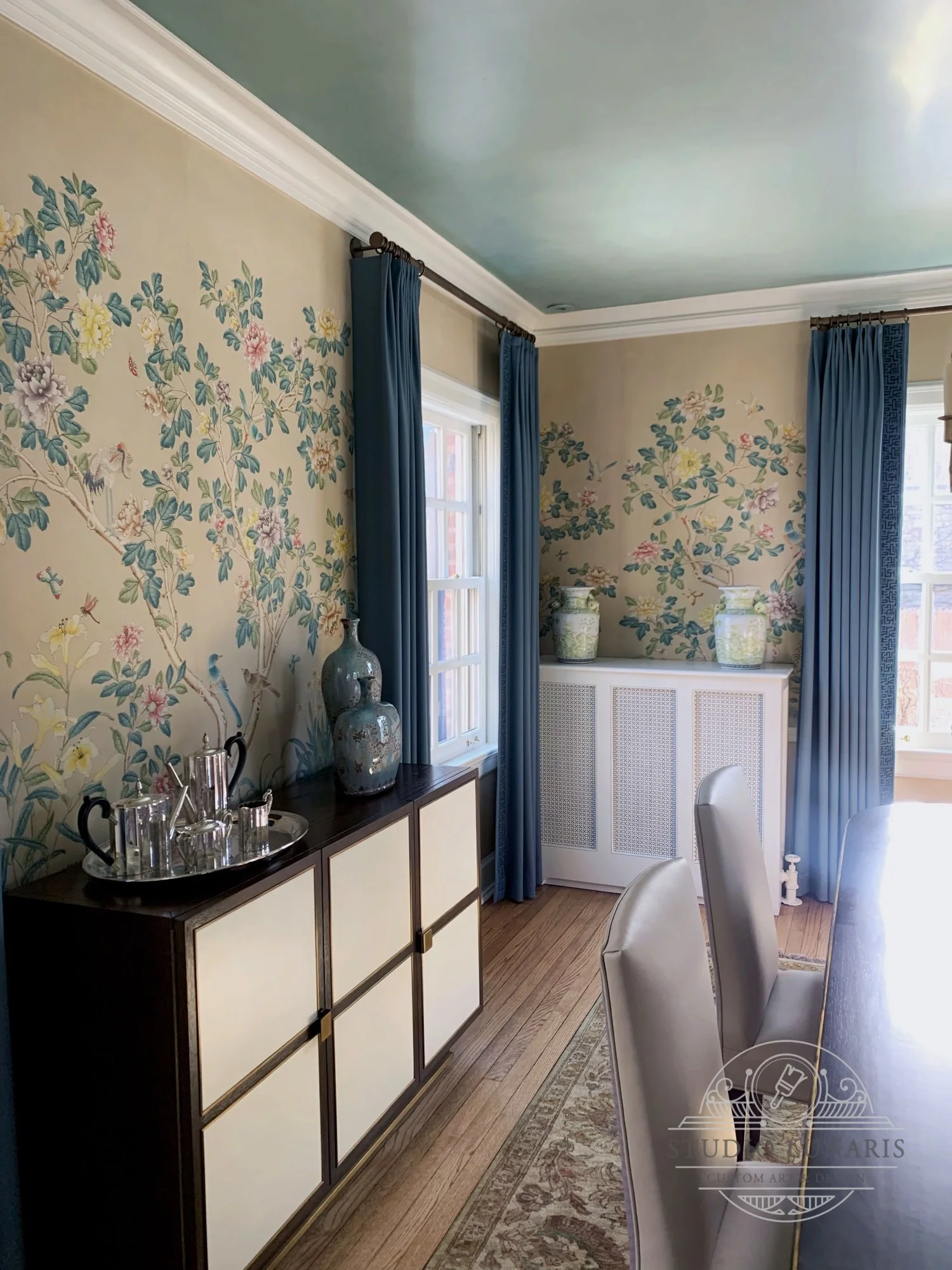 Ómbre glaze ceiling 