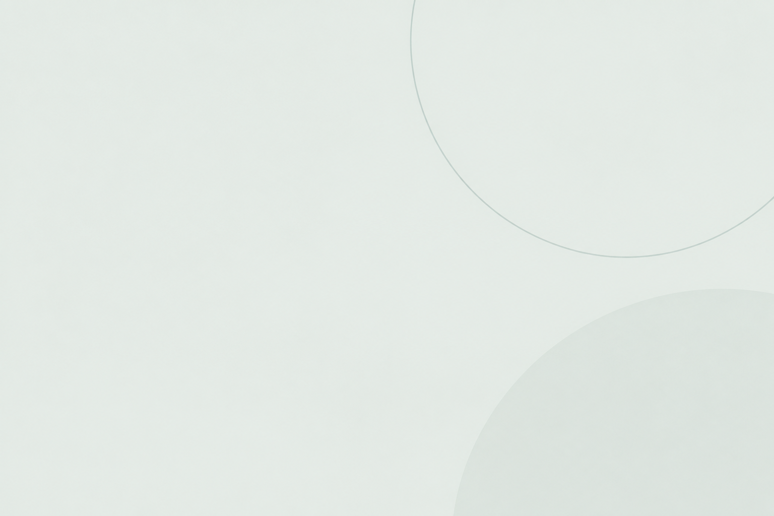 Empty background with light gray gradient and faint circles.