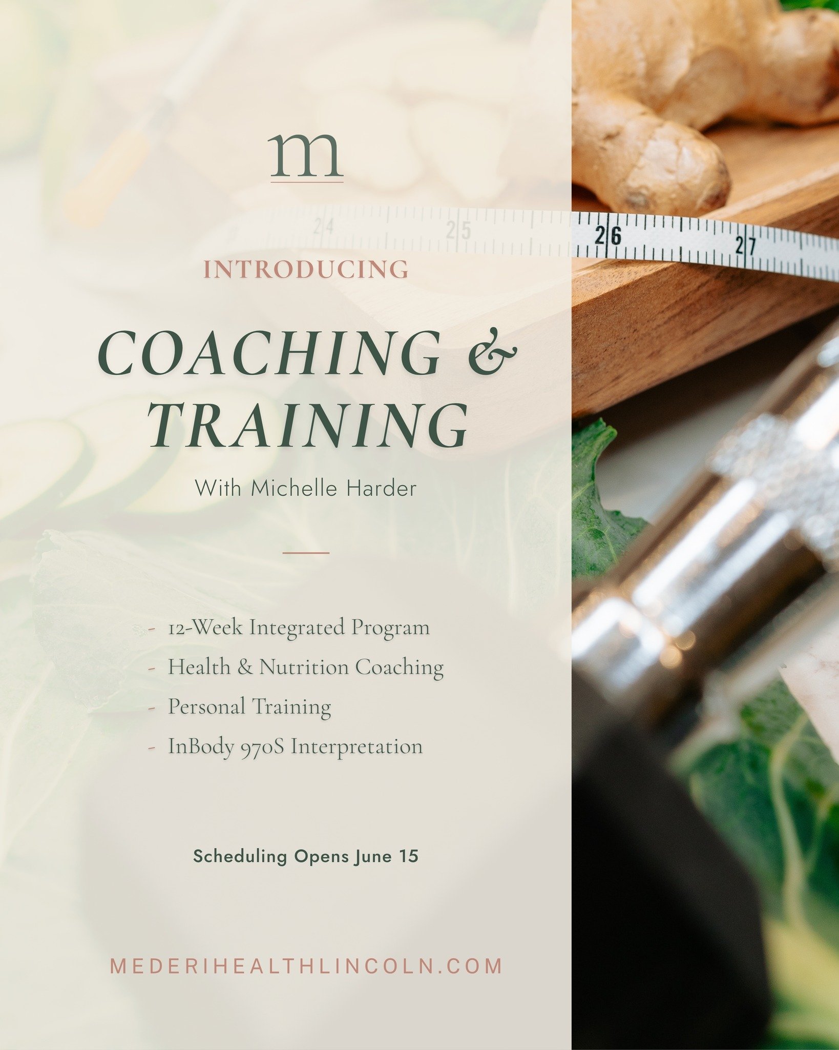 Your protocol doesn't stop at the lab results.

Knowing what your body needs is step one. Building the physical side of that plan is where Michelle comes in.

Michelle Harder, CPT, SPS is Mederi's certified personal trainer and integrated health prac