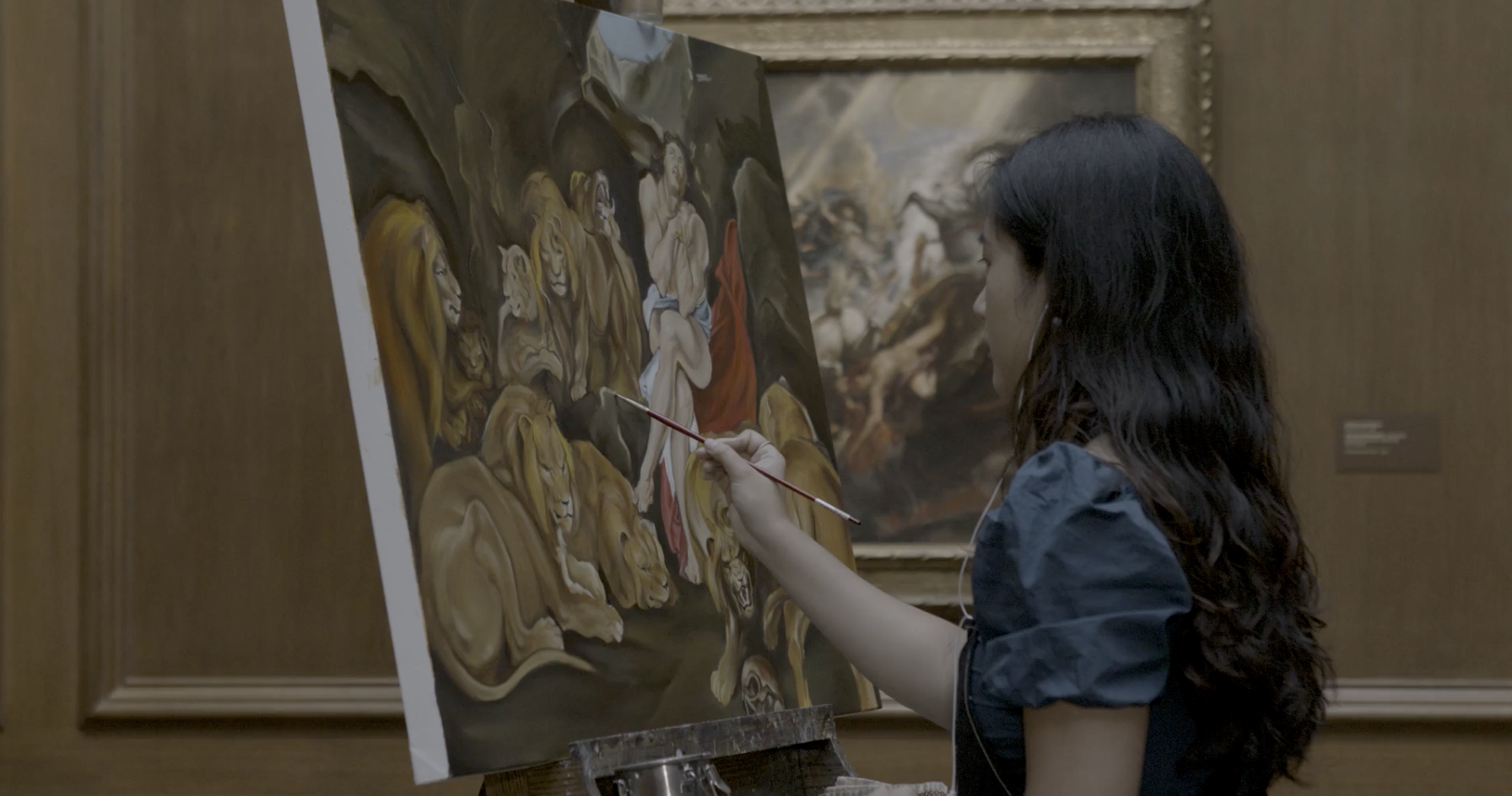 Into the Lions Den : The National Gallery