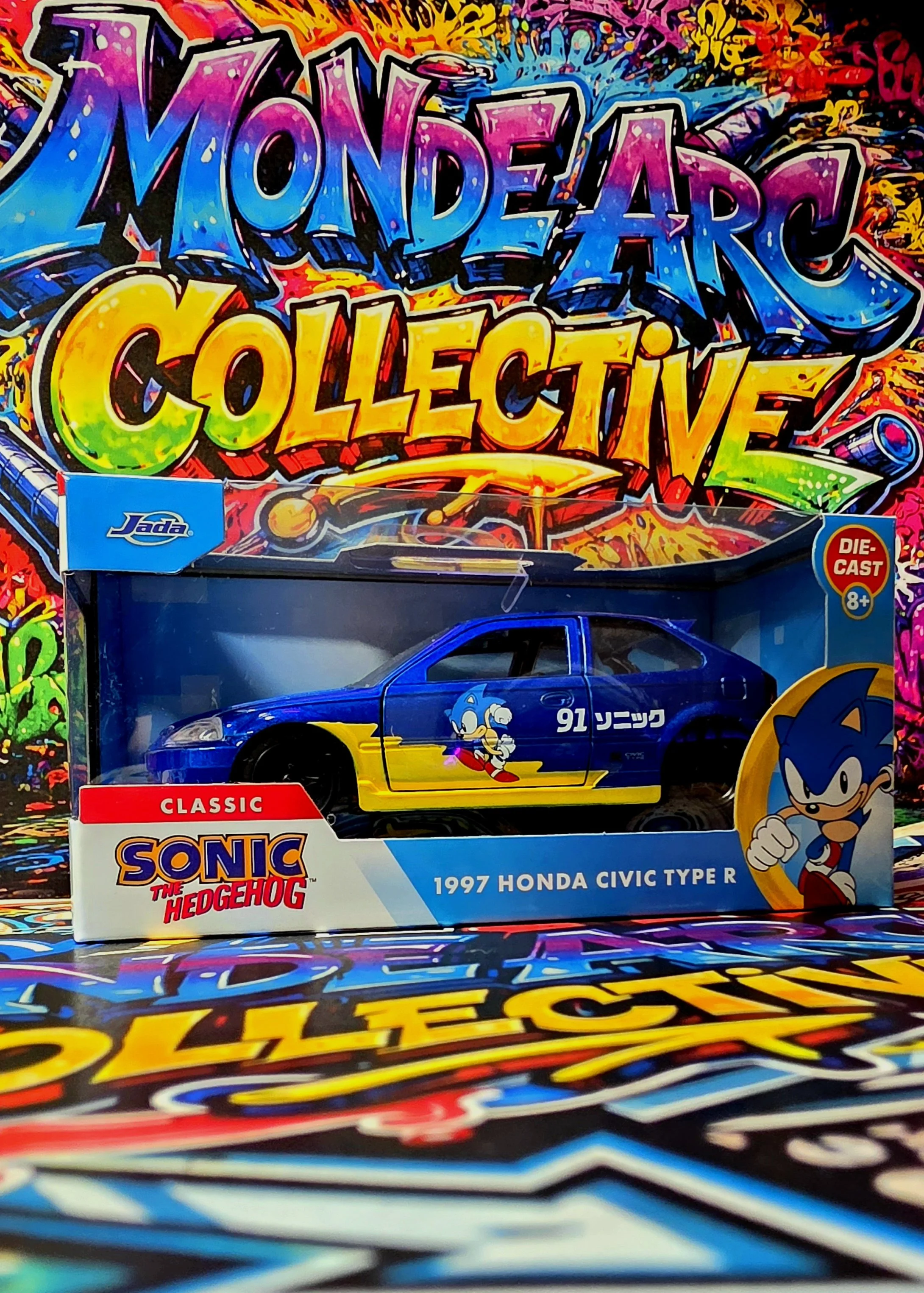 Sonic the Hedgehog 1997 Honda Civic Type-R Model
