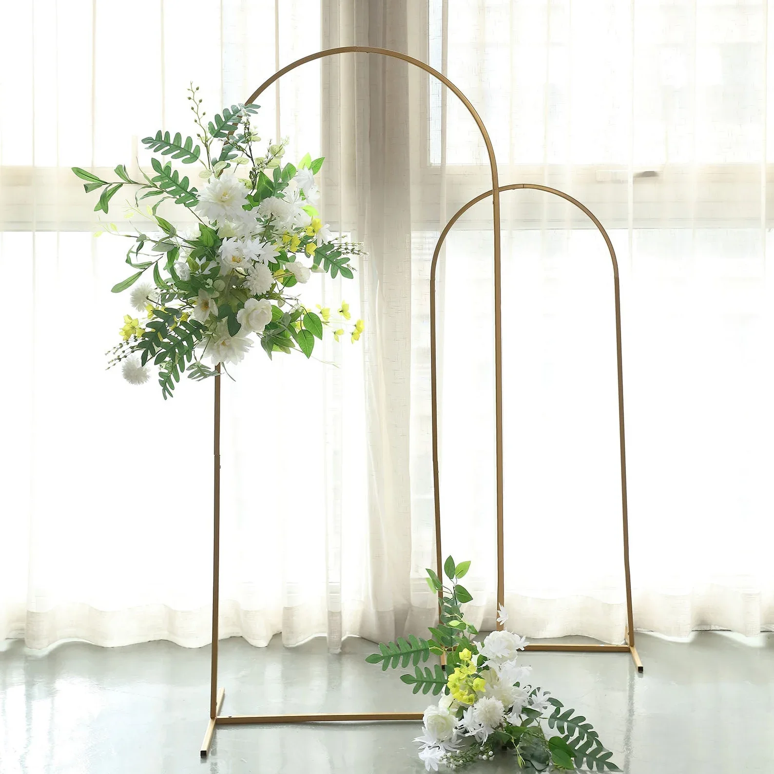Gold Chiara Backdrop Stand (5')