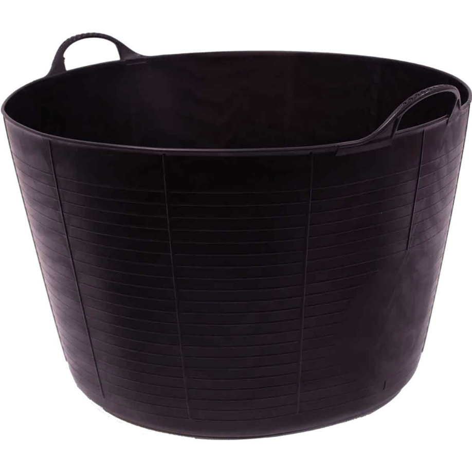 Black Plastic Tub
