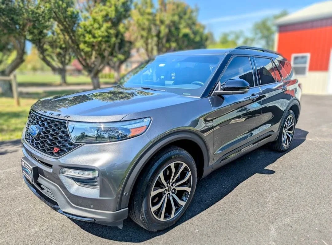 Professional exterior detailing and ceramic protection on a Ford Explorer ST by 410 AutoSho in Harford County, MD. .