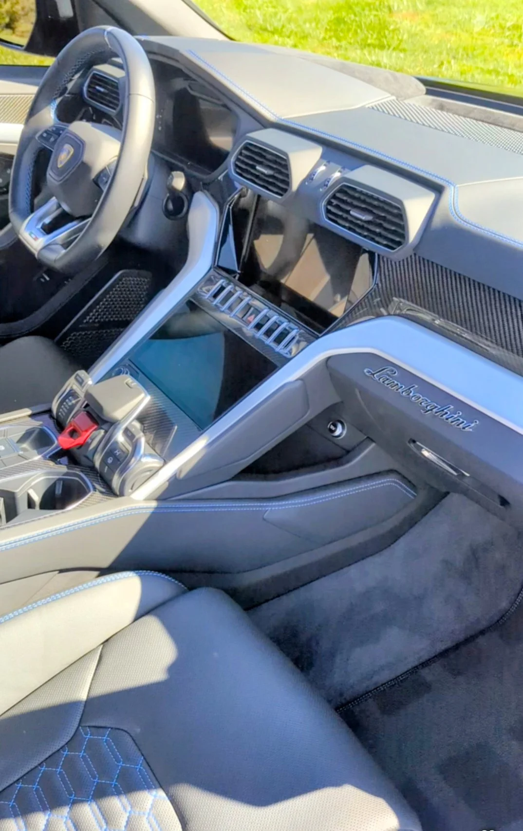 Exotic & Luxury Interior Detailing. Our specialized restoration process is designed for high-performance cabins like this Lamborghini. From precision dashboard cleaning to deep-conditioning premium upholstery, we provide a meticulous 4-hour service t