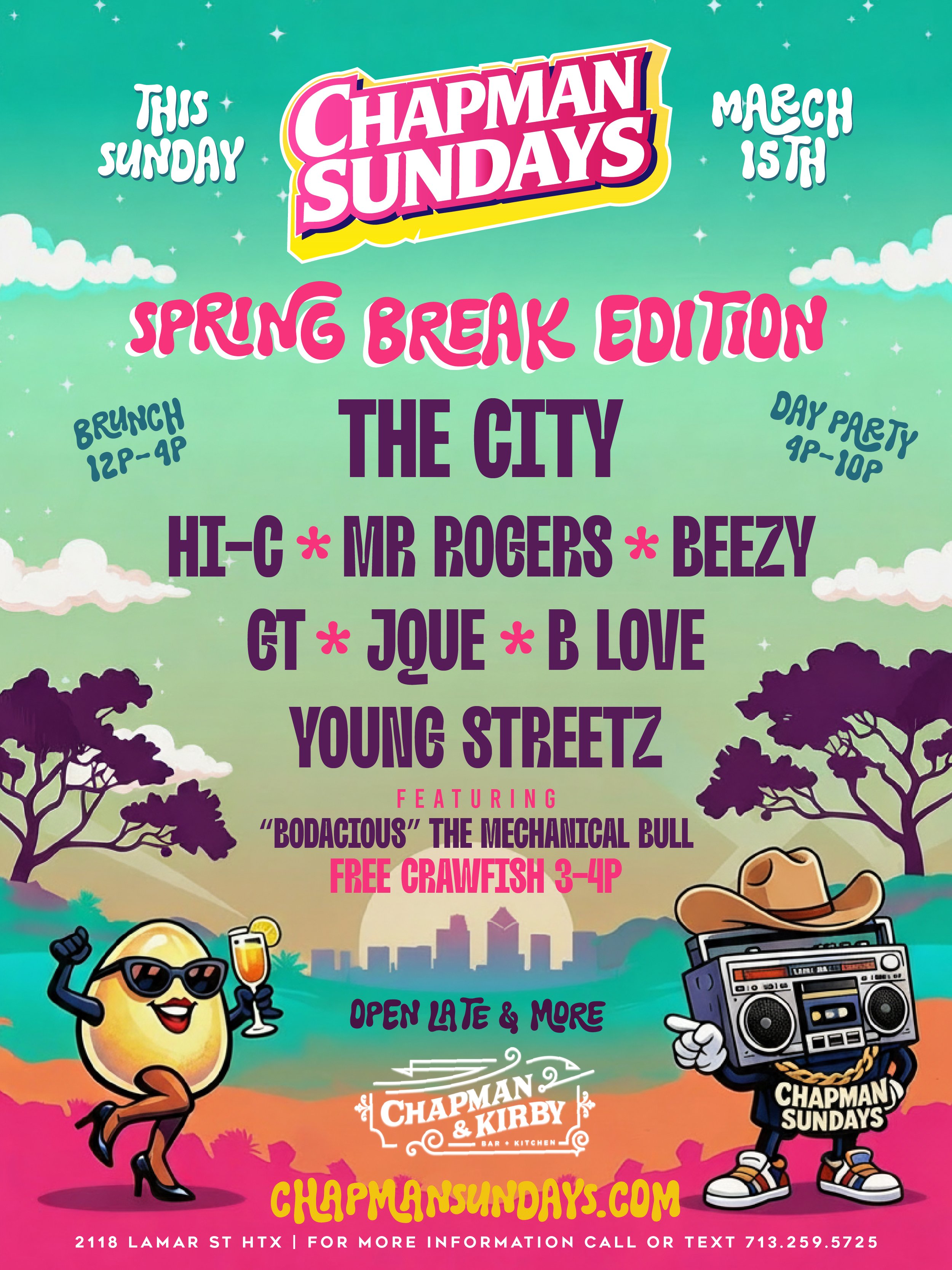 Chapman Sundays | The Nation's #1 Sunday Funday