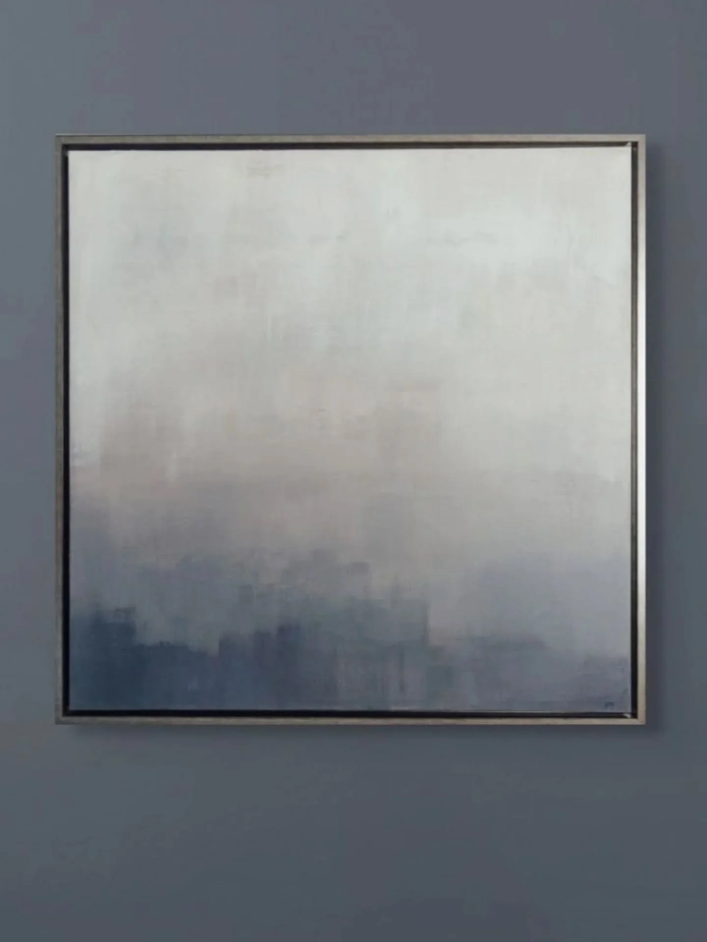 Less is more...sometimes

What looks an effortlessly simple painting is anything but... Built through eight delicate layers, sanded back, blended wet on wet and patiently reworked  this piece reveals its quiet beauty.

Inspired by a winter drive it c