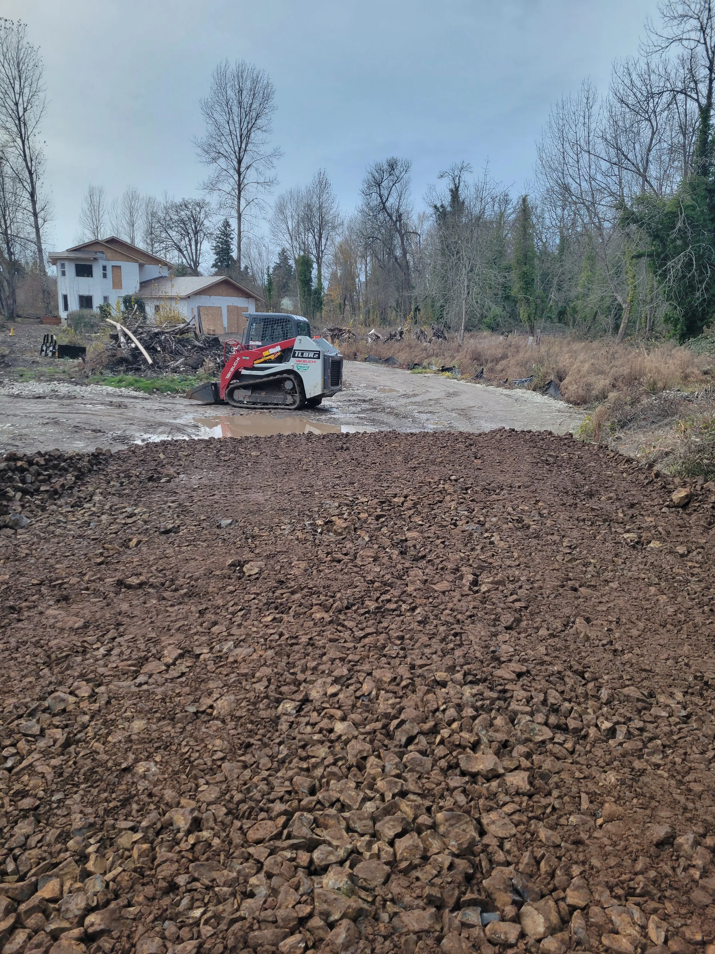 New Driveway to house Corvallis Oregon