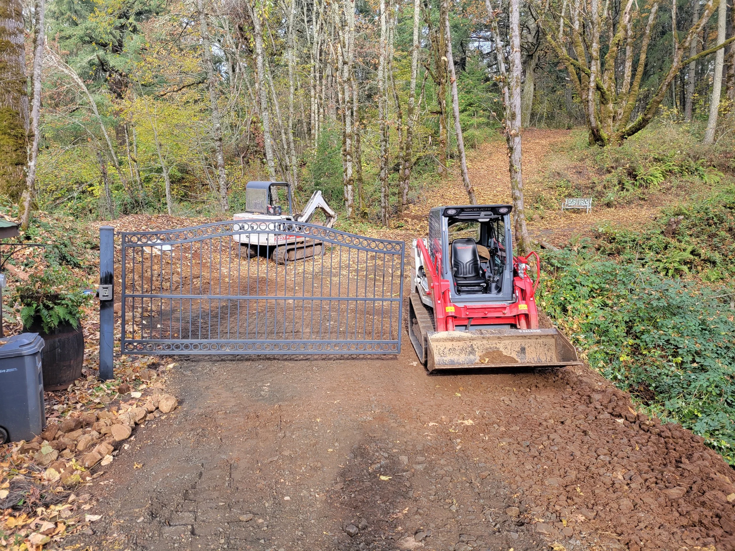 Finished road repair Eugene Oregon