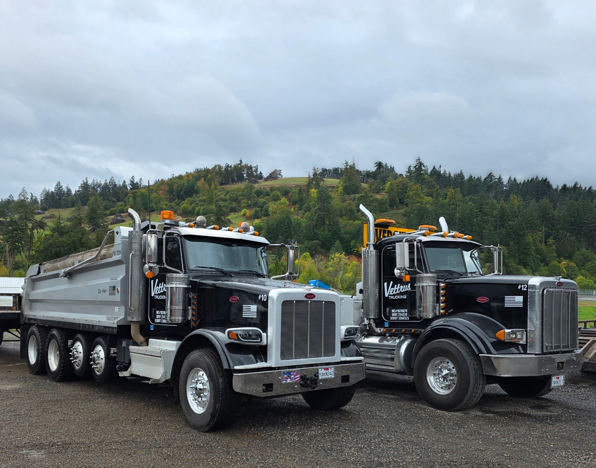 dump trucks Salem Oregon