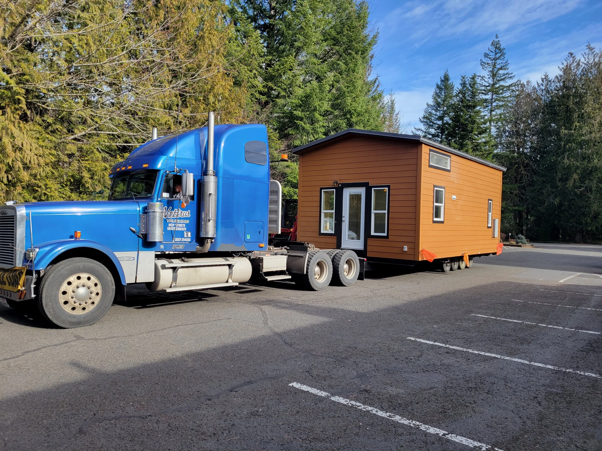 Hauling tiny house to Tillamook Oregon