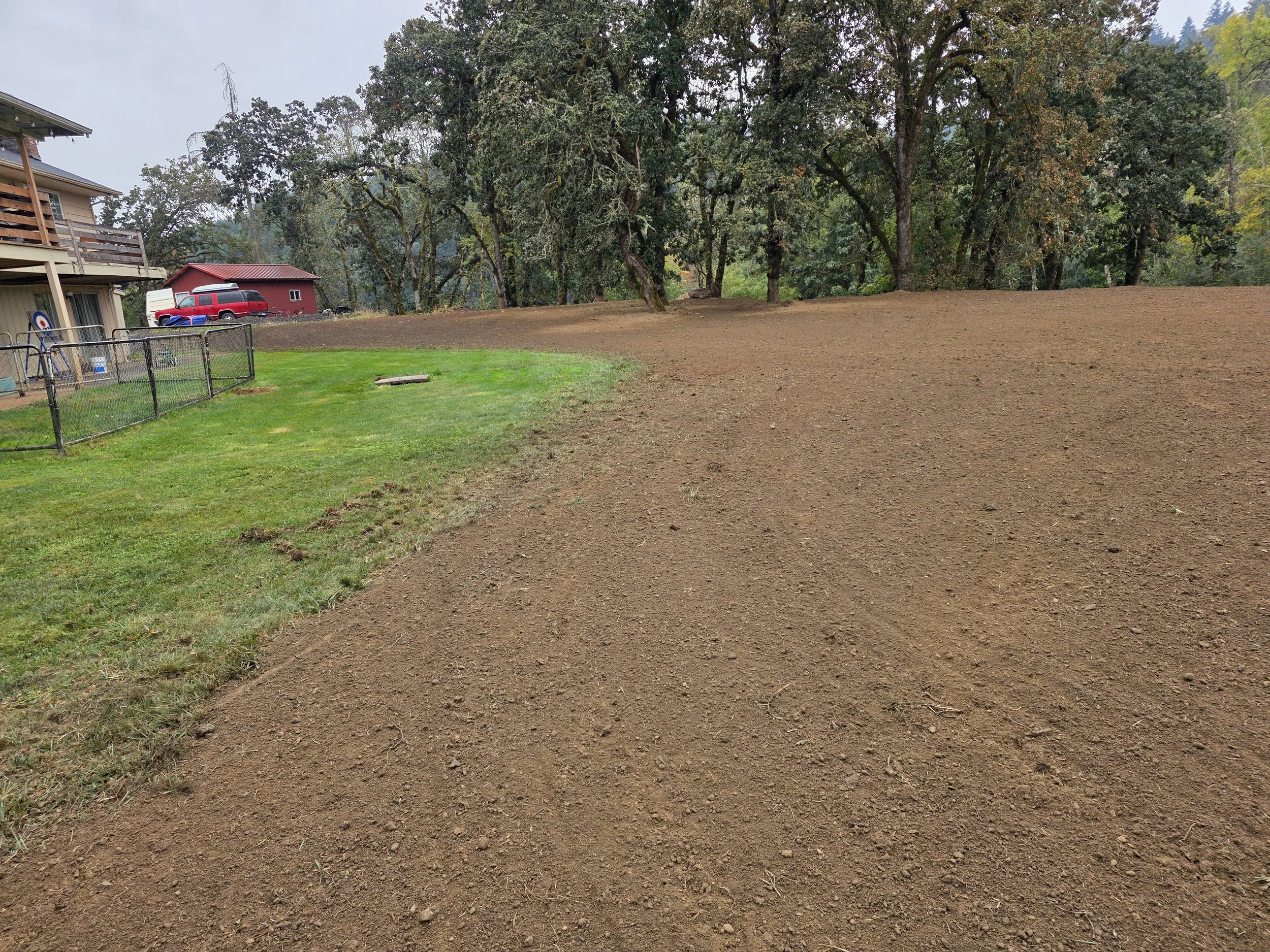New yard for home in Salem Oregon