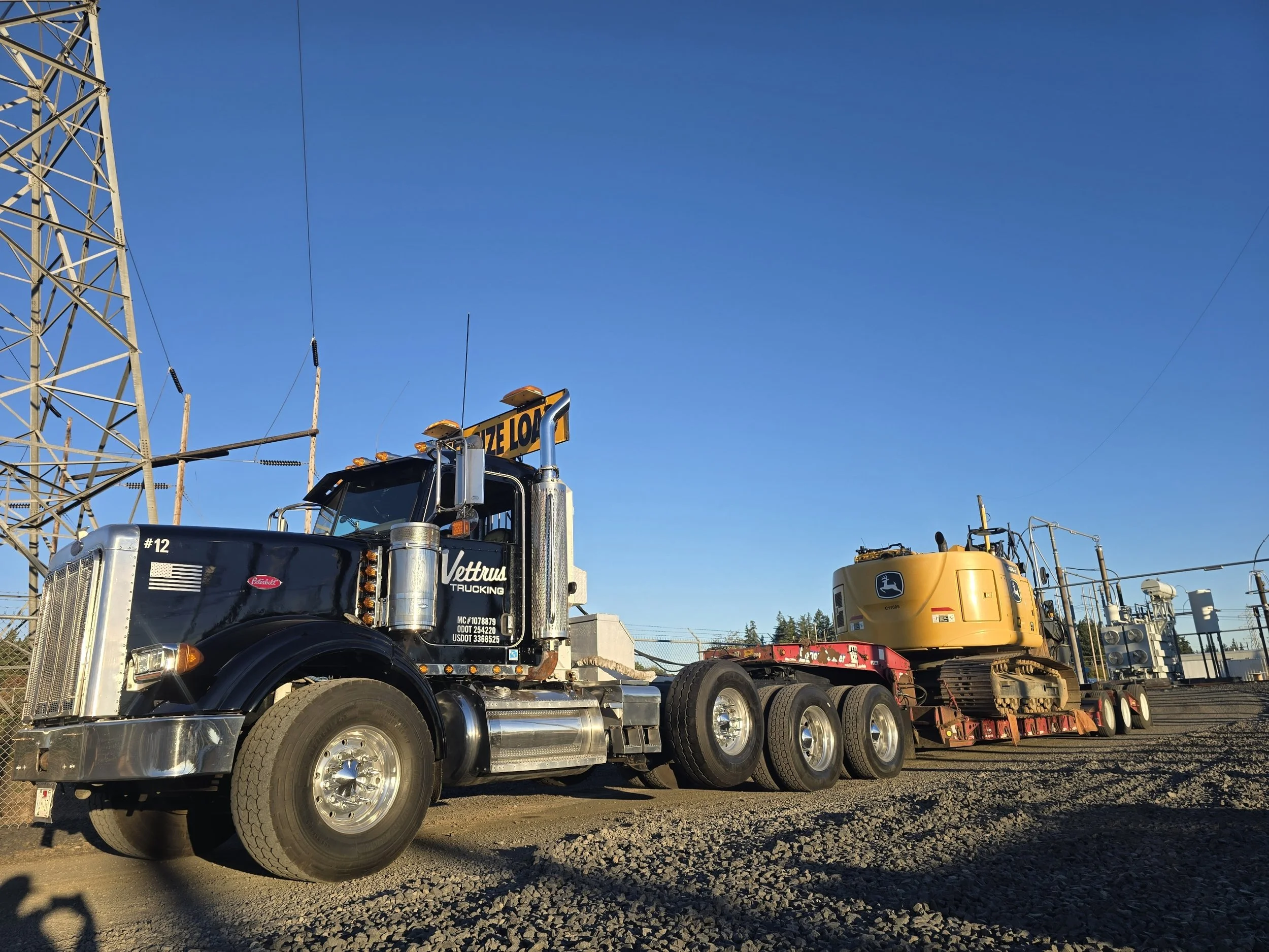 lowboy truck Salem Oregon