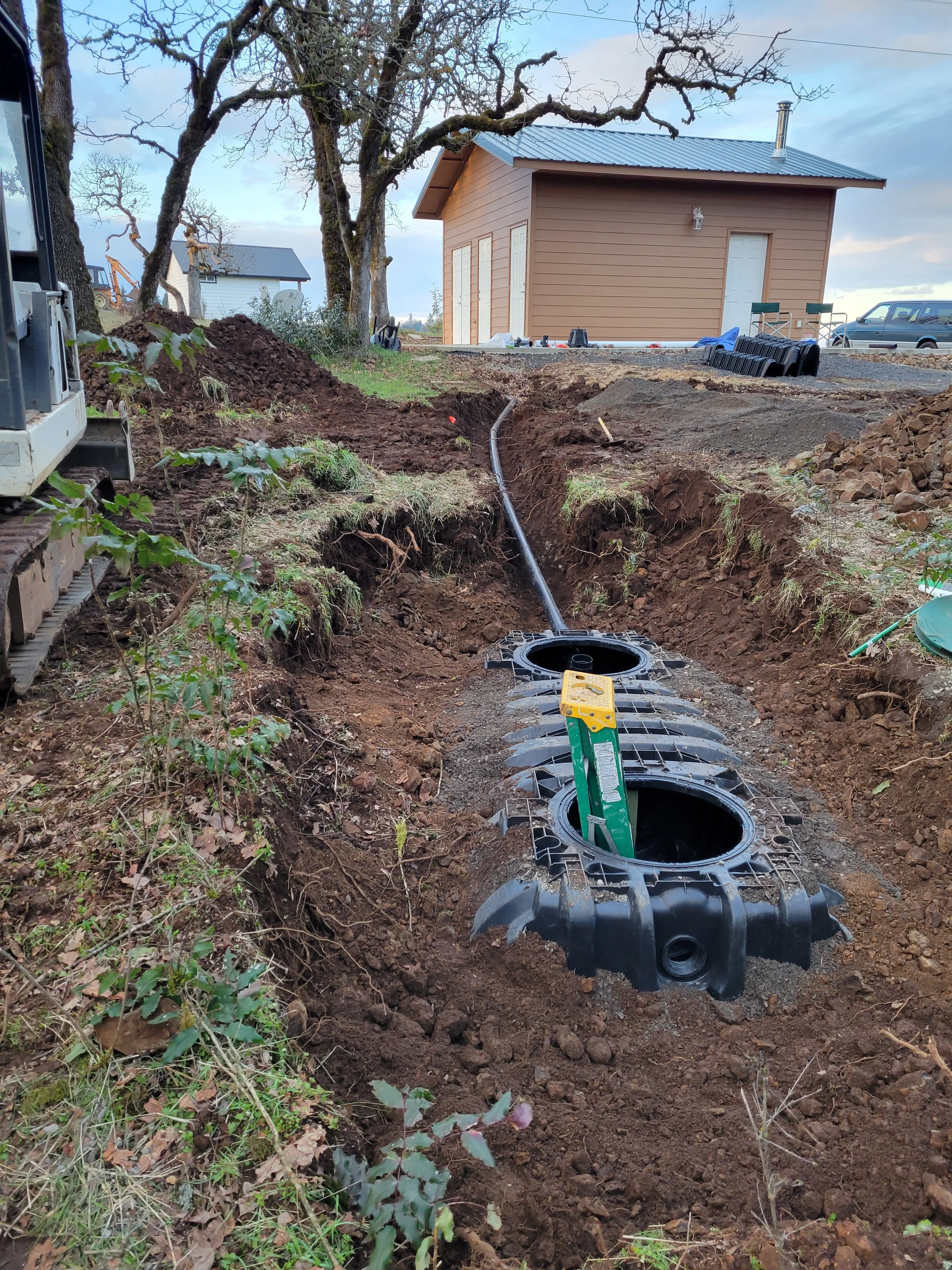 Septic Tank install Turner Oregon.