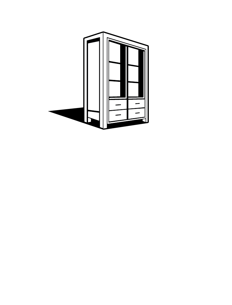 Logo for Sea Level Custom Cabinetry LLC featuring an illustration of a cabinet and the company name.