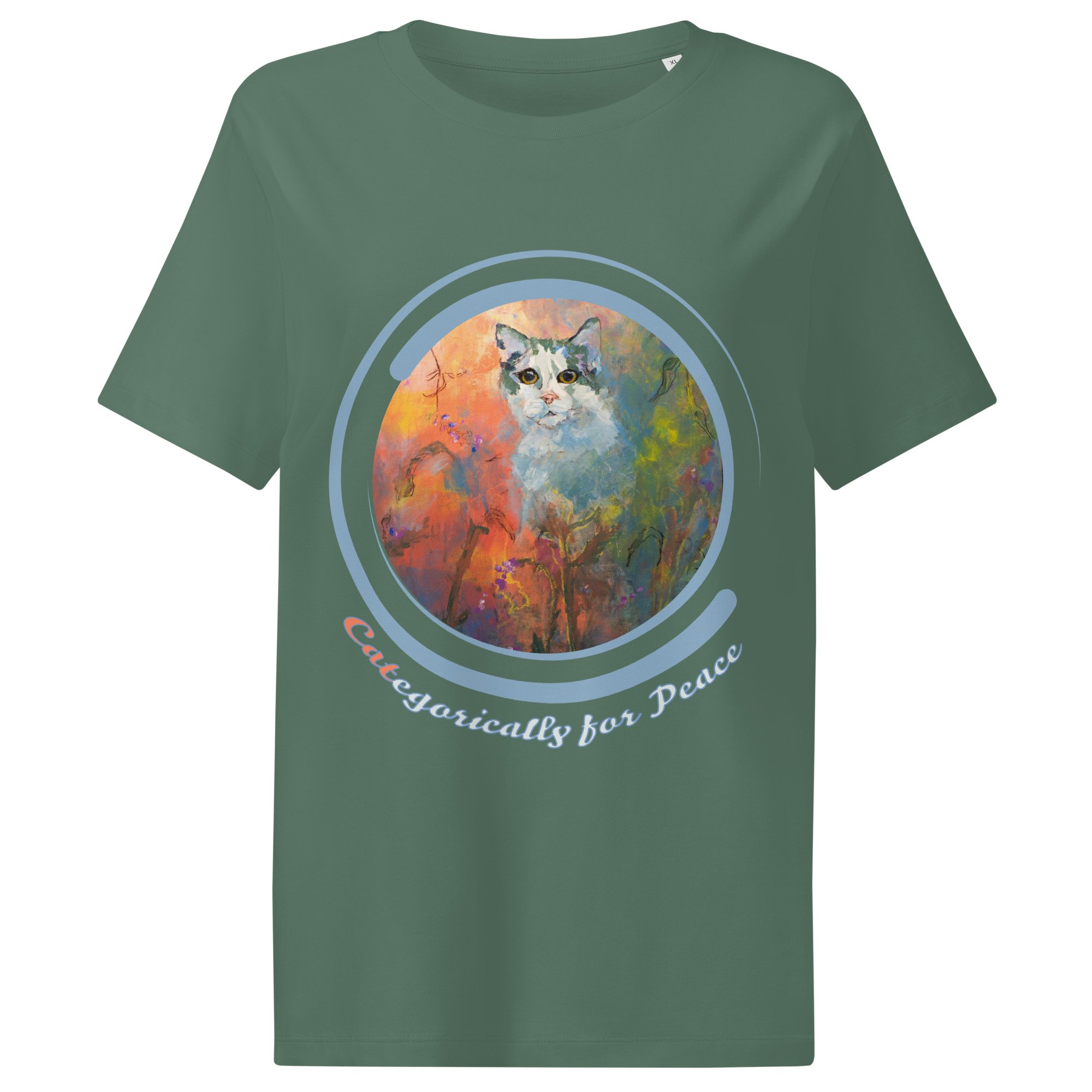 Women’s organic ribbed neck t-shirt