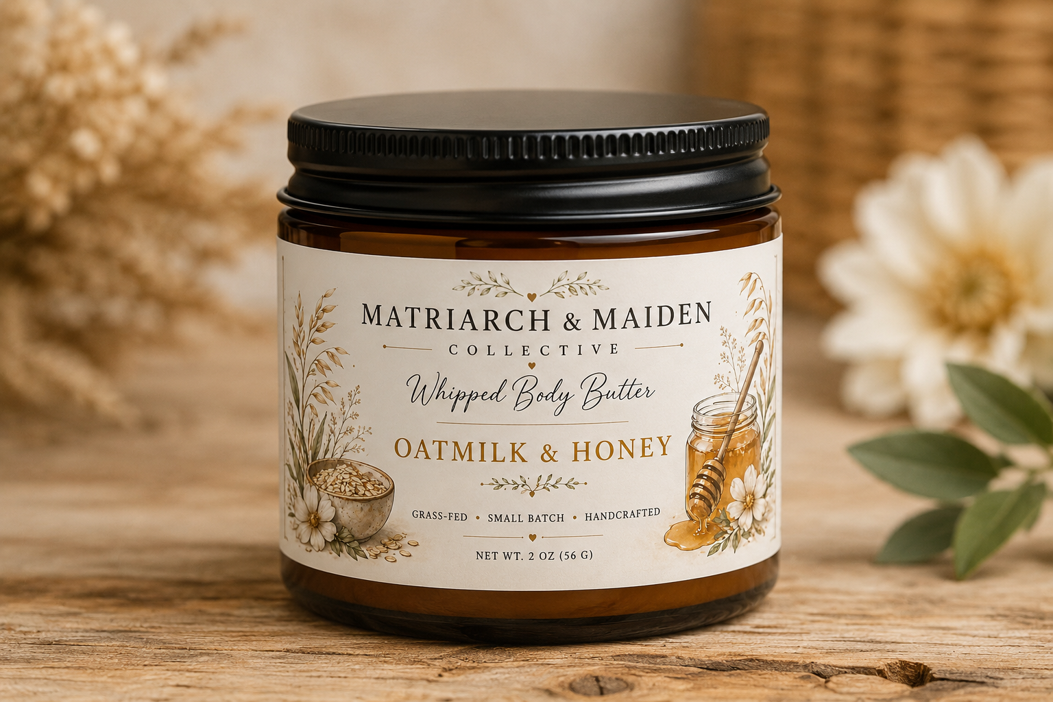 Matriarch & Maiden Collective
Whipped Body Butter
Oatmilk & Honey