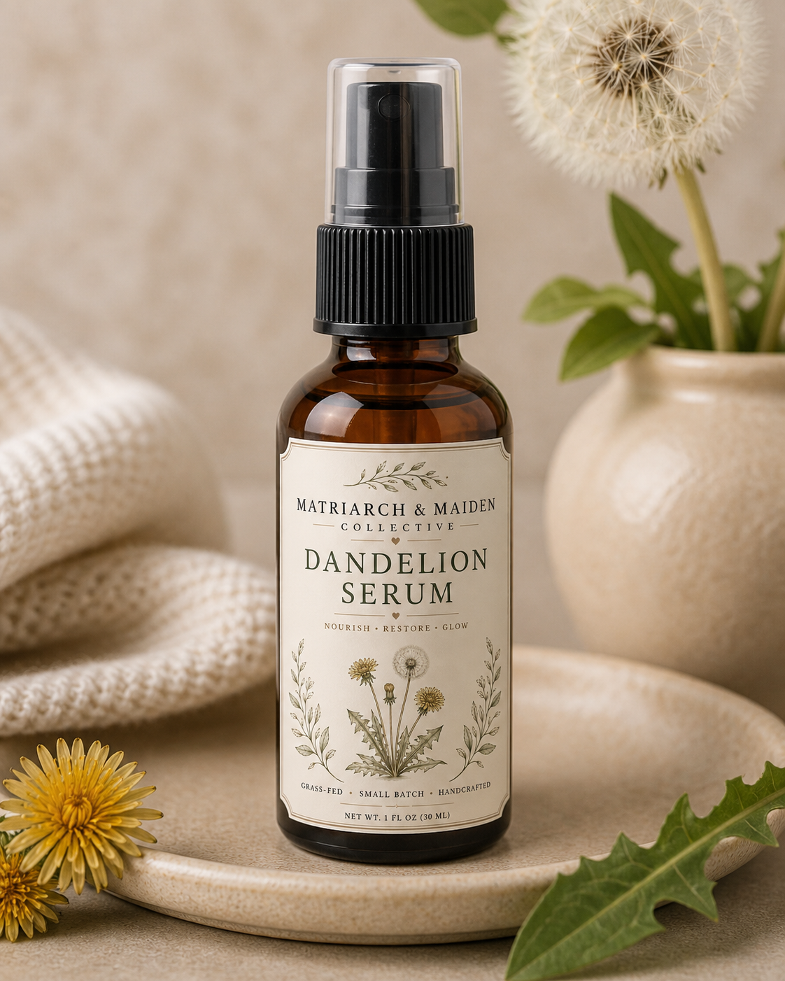 Matriarch & Maiden Collective
Dandelion Serum