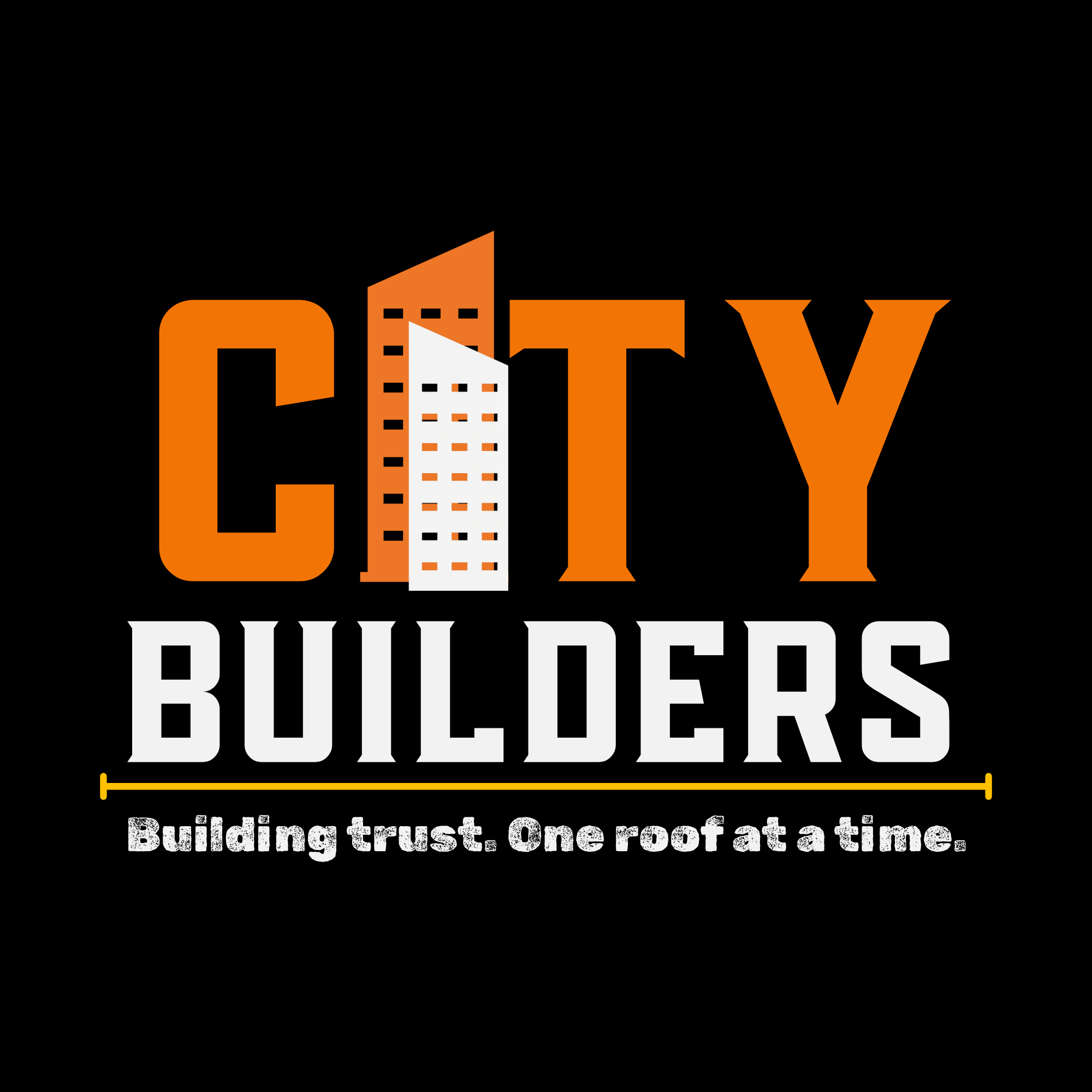 Orange Roofing company Logo in baltimore and howard counties helping blue collar workers elevate their business