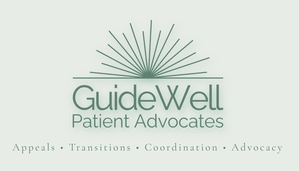 Local Carroll County MD designer creates a business card for guidewell patient advocates 